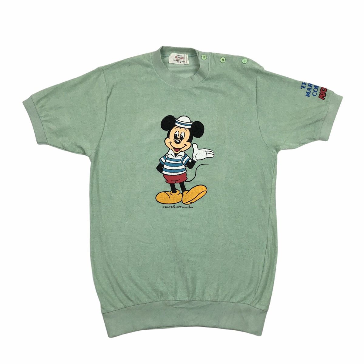 Mickey Mouse The Marine Corps Knitwear Short Sleeve