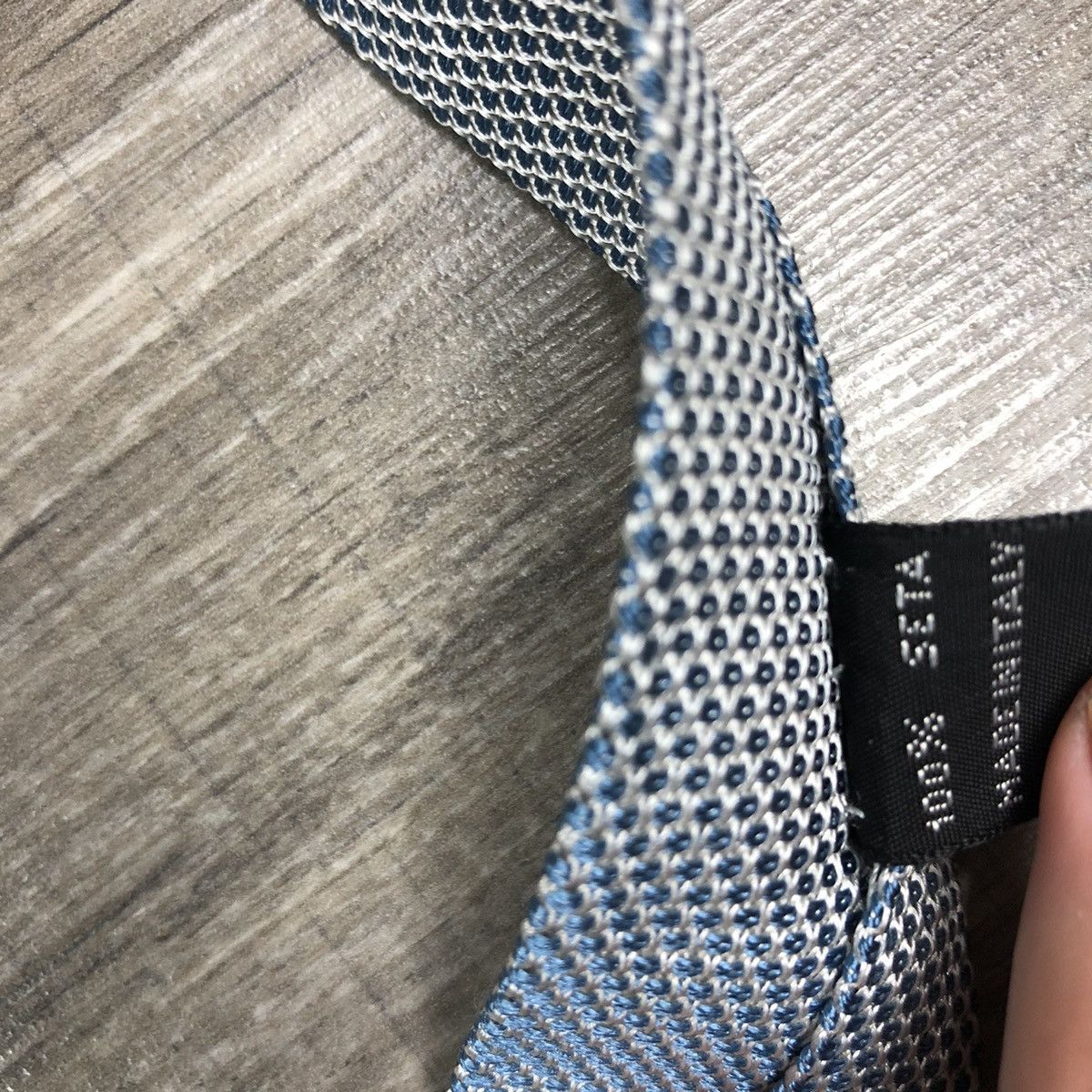 Versace × Vintage Vintage 80s Versace Square Silk Tie Rare Adolf Style Size ONE SIZE - 6 Thumbnail