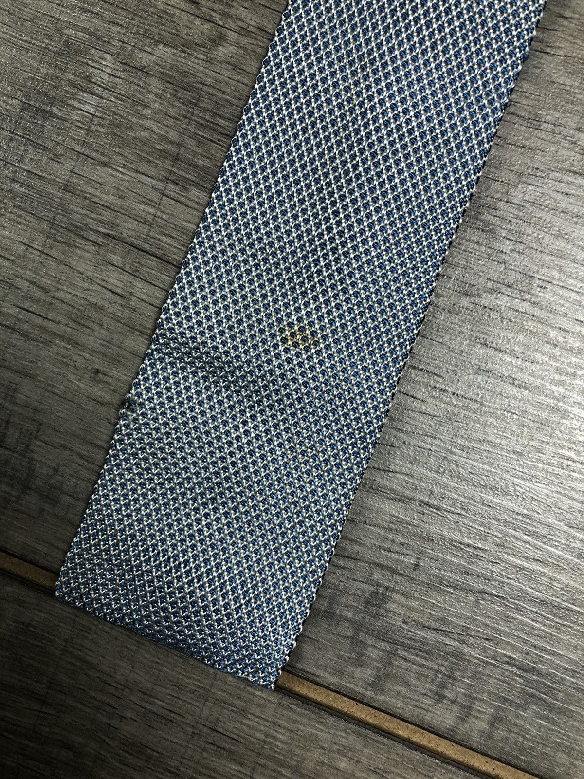 Versace × Vintage Vintage 80s Versace Square Silk Tie Rare Adolf Style Size ONE SIZE - 10 Thumbnail