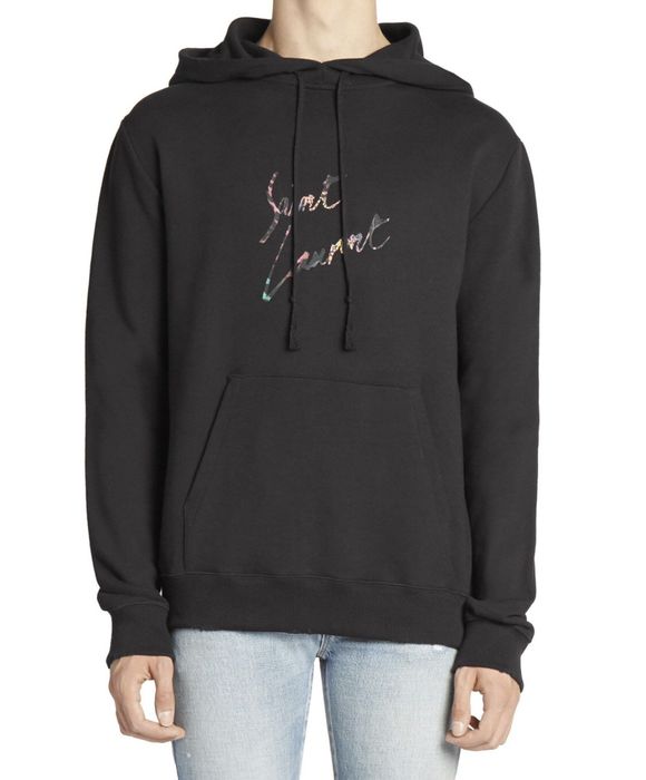 Saint laurent animal print sales hoodie