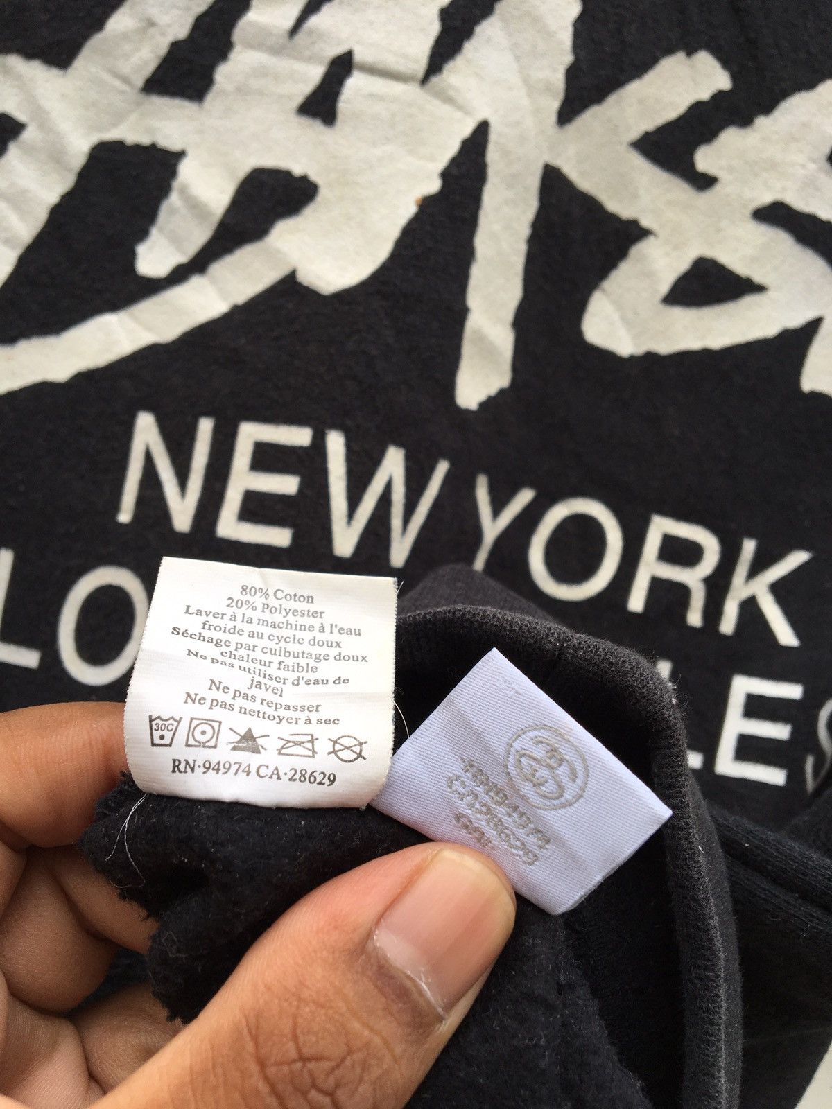 Stussy Stussy BigLogo Paris New York Spellout Sweatshirt Size US S / EU 44-46 / 1 - 14 Thumbnail