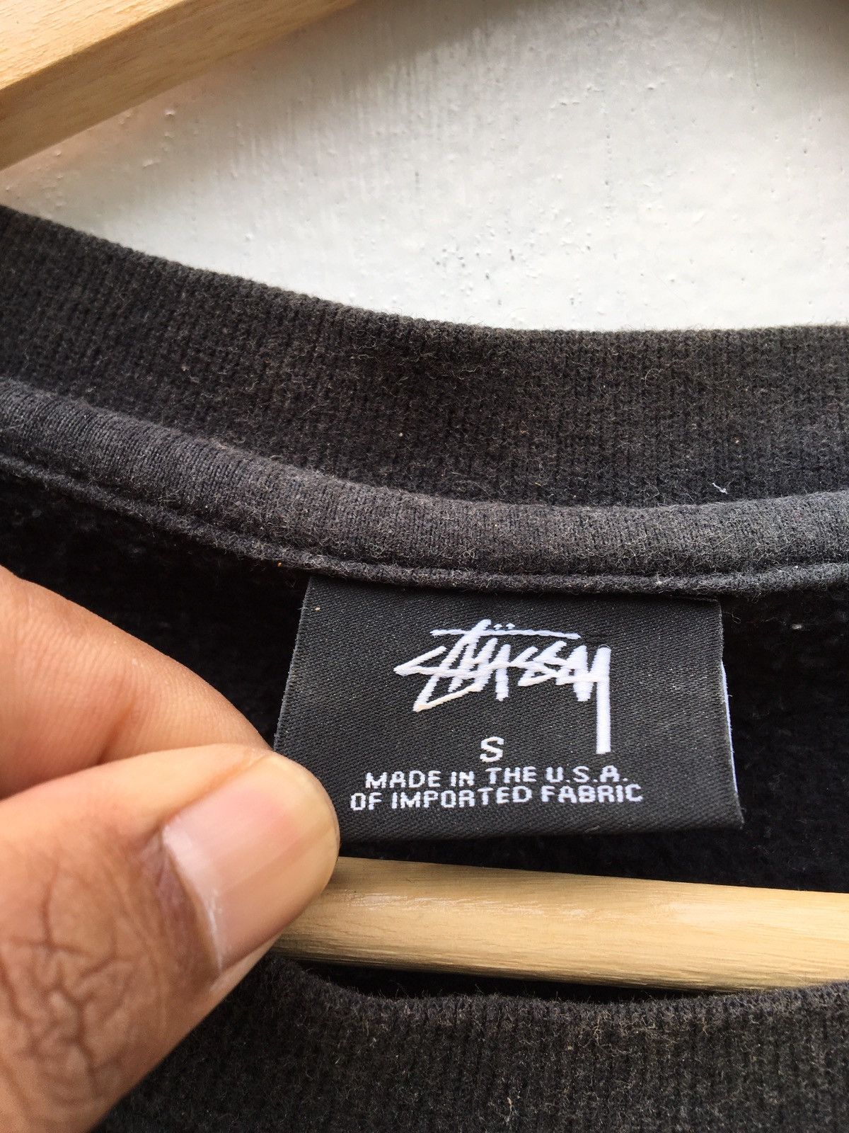 Stussy Stussy BigLogo Paris New York Spellout Sweatshirt Size US S / EU 44-46 / 1 - 10 Thumbnail