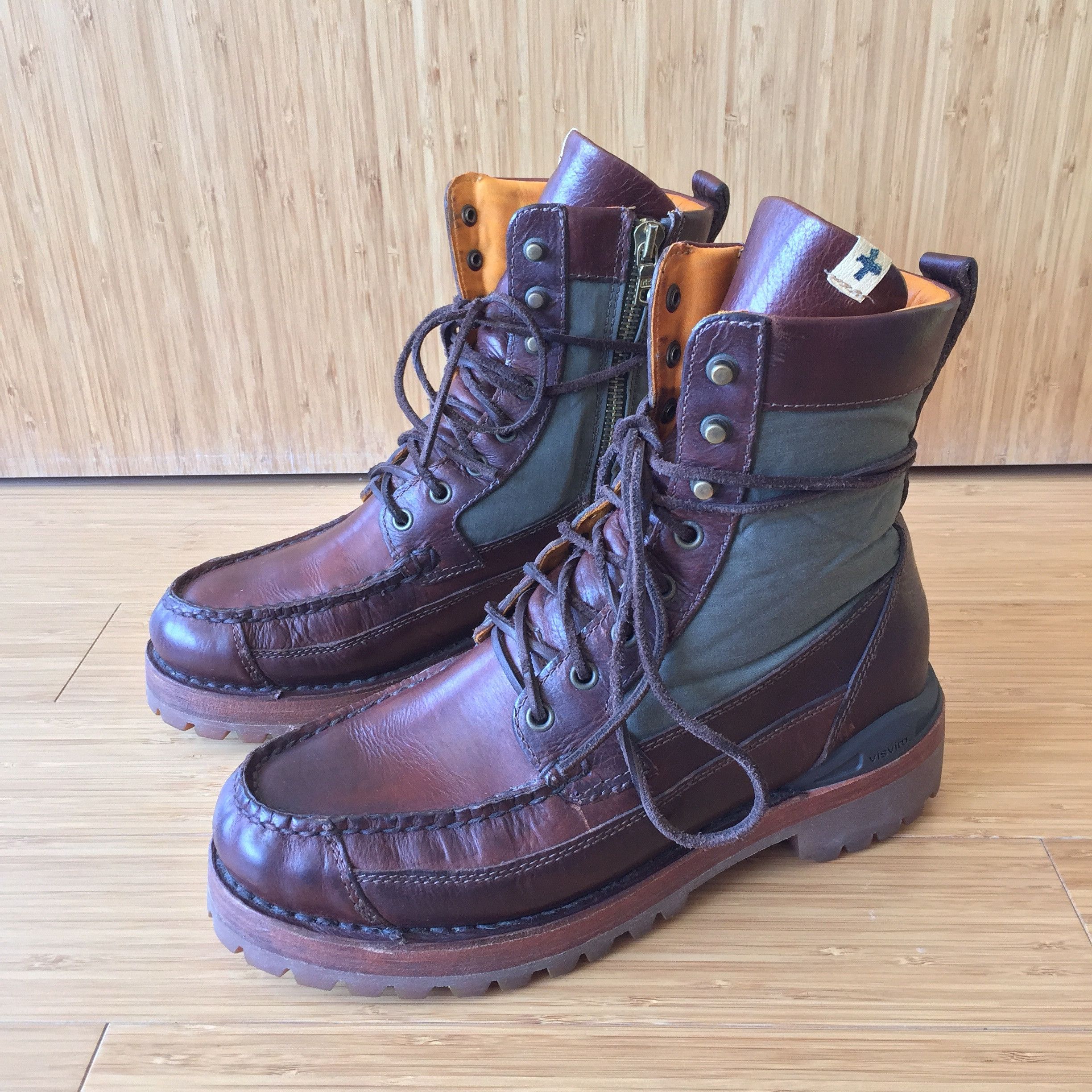 靴 visvim COCHISE BOOTS-FOLK BROWN Visvim Visvim Cochise boot folk | Grailed