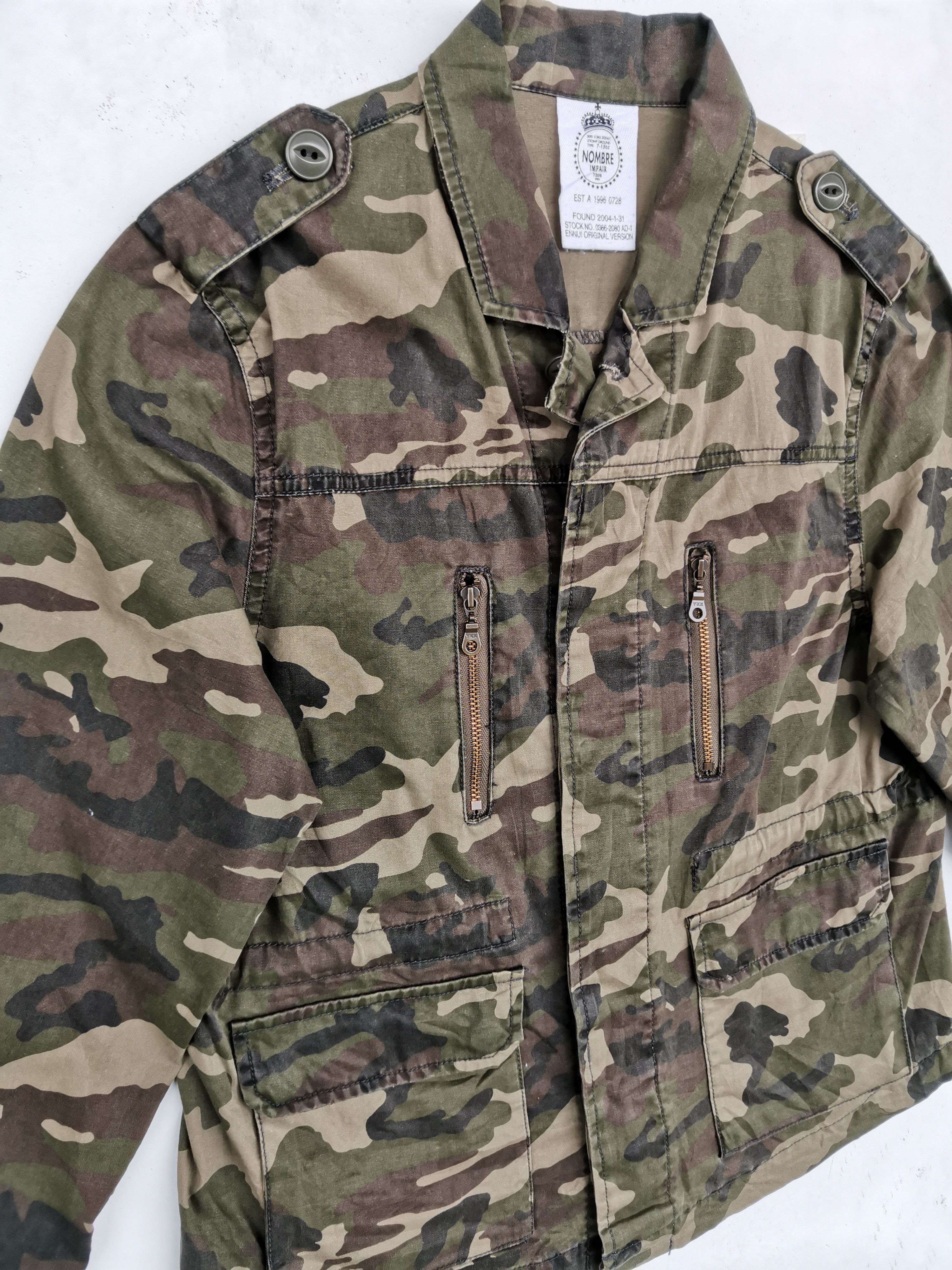 Other Nombre Impair Multipocket Camo Jacket Size US S / EU 44-46 / 1 - 5 Thumbnail