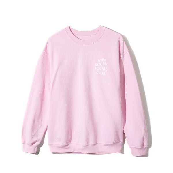 Anti social social club kkoch best sale pink hoodie