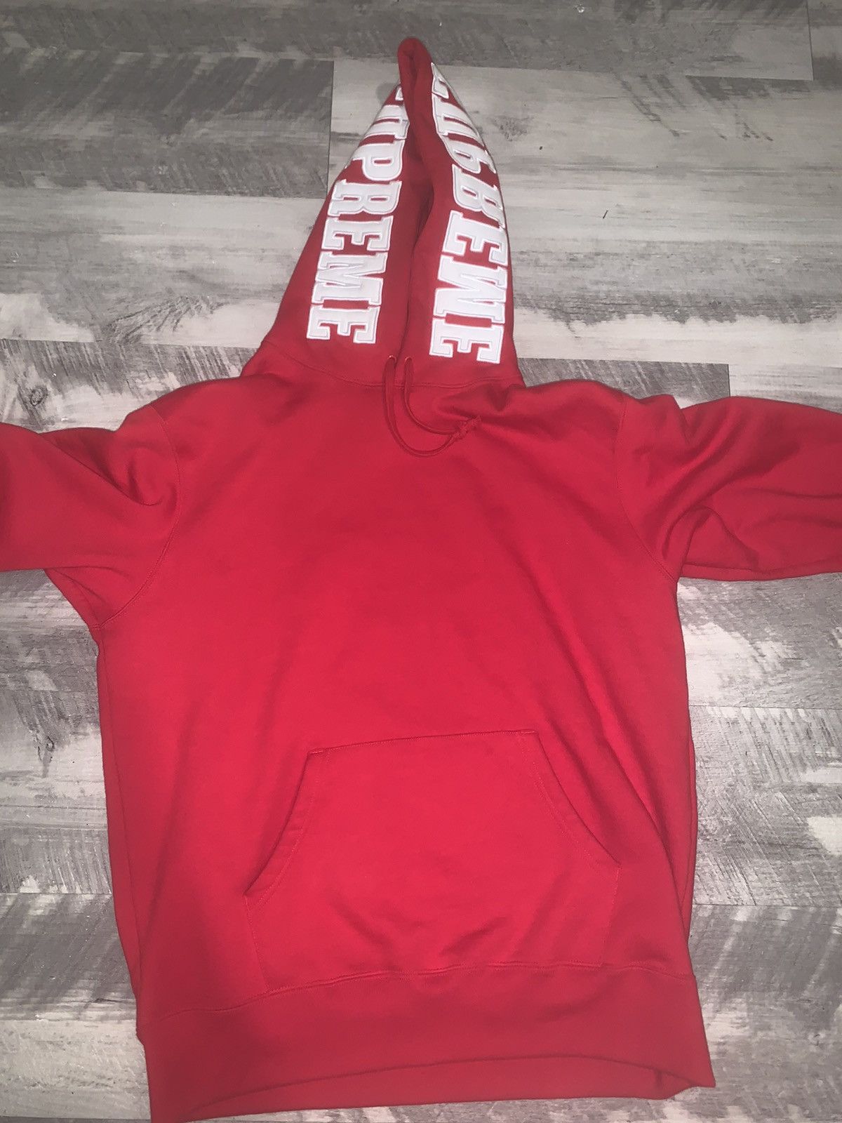 Supreme Mirrored Logo Hoodie Grailed