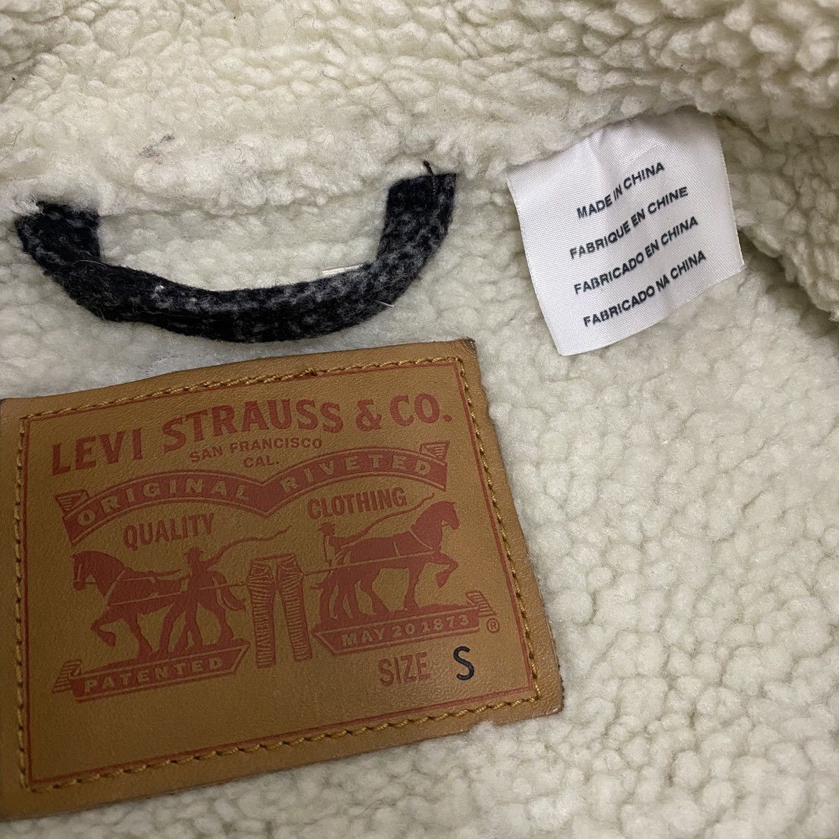 Levi's Levis wool sherpa lined jacket kanye Size US S / EU 44-46 / 1 - 3 Thumbnail