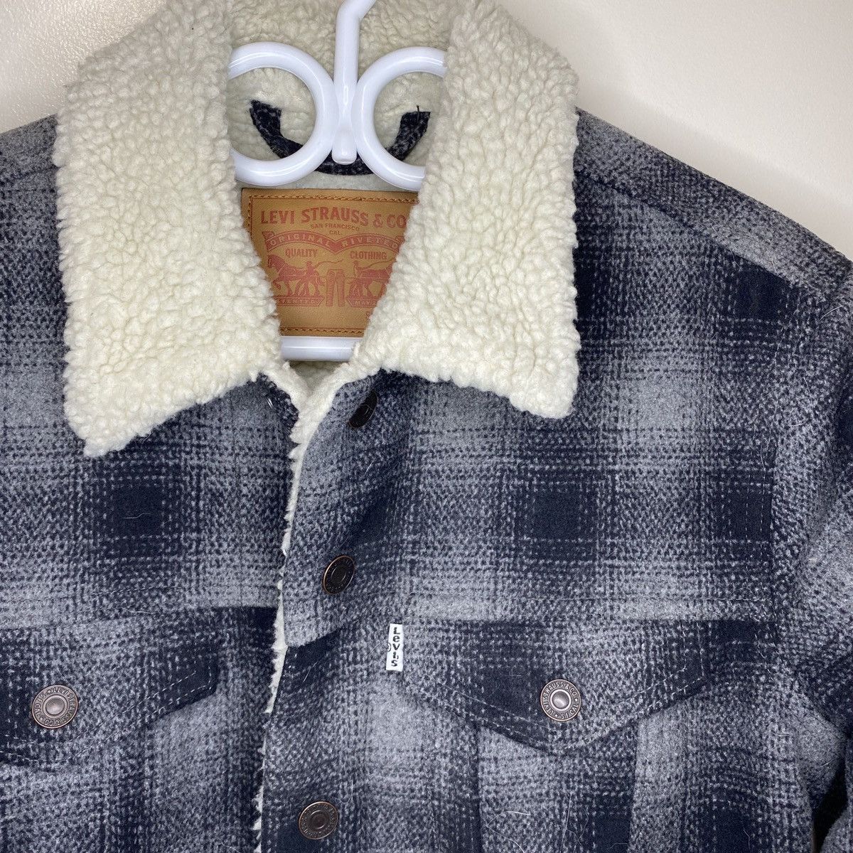Levi's Levis wool sherpa lined jacket kanye Size US S / EU 44-46 / 1 - 2 Thumbnail