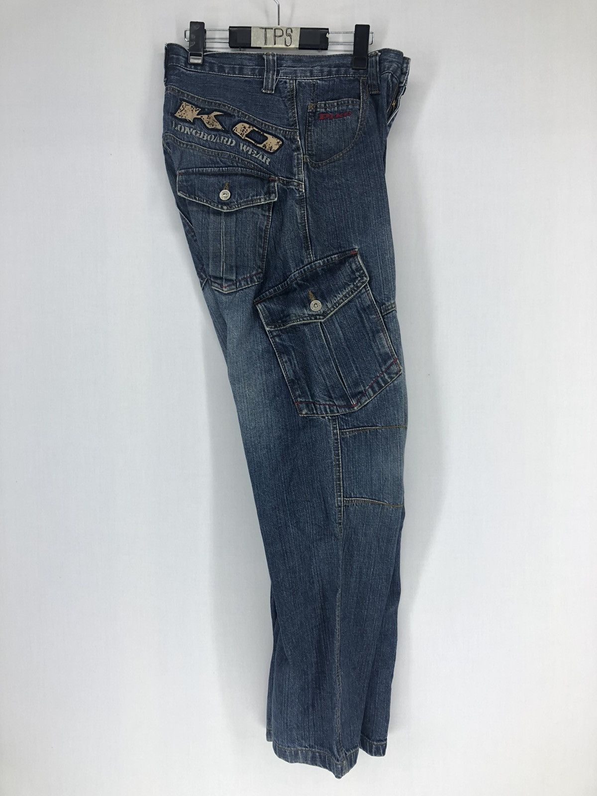 Japanese Brand PIKO jeans cargopant long board [PIKO] at back side Size US 28 / EU 44 - 4 Thumbnail