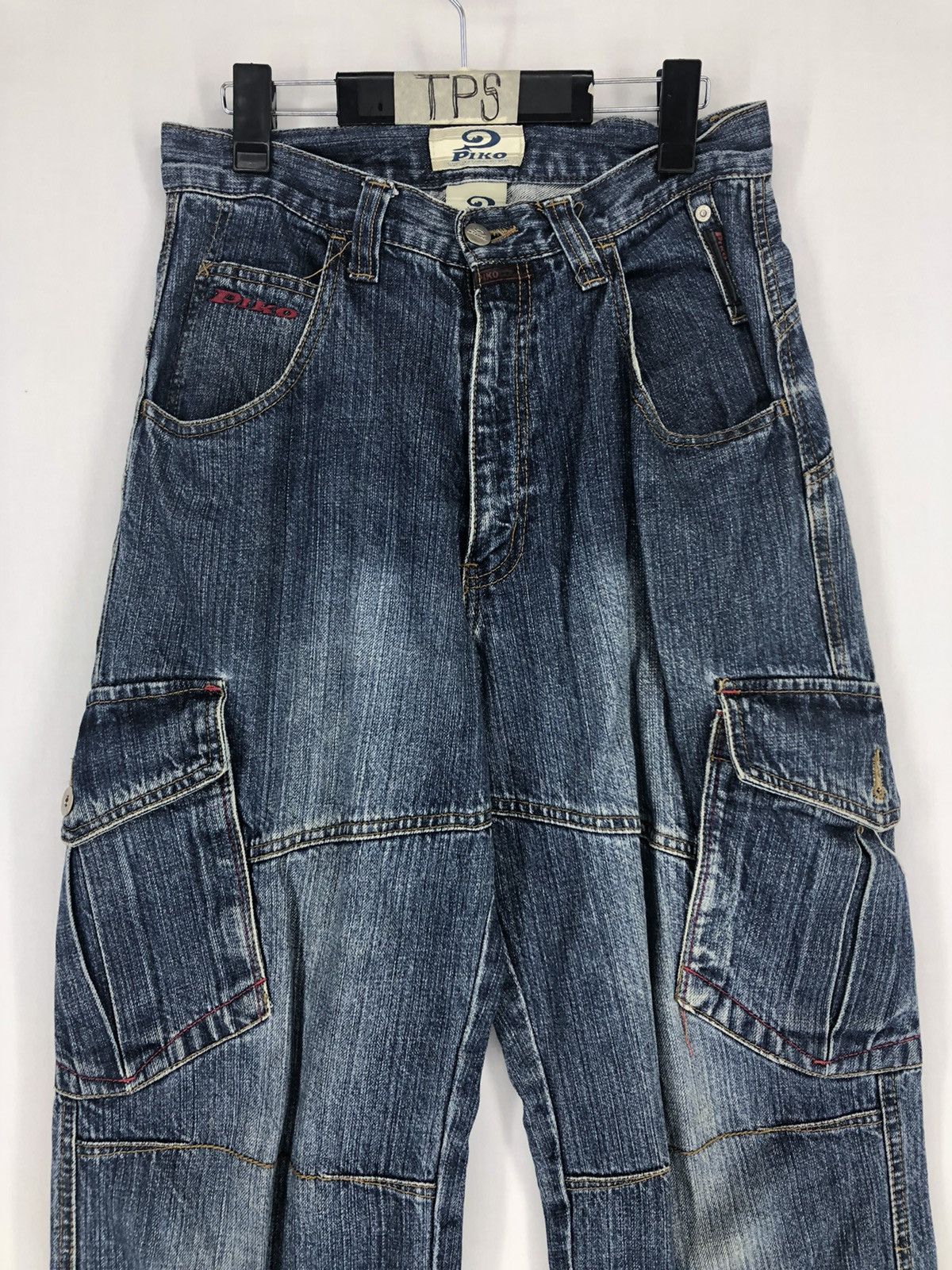 Japanese Brand PIKO jeans cargopant long board [PIKO] at back side Size US 28 / EU 44 - 7 Thumbnail