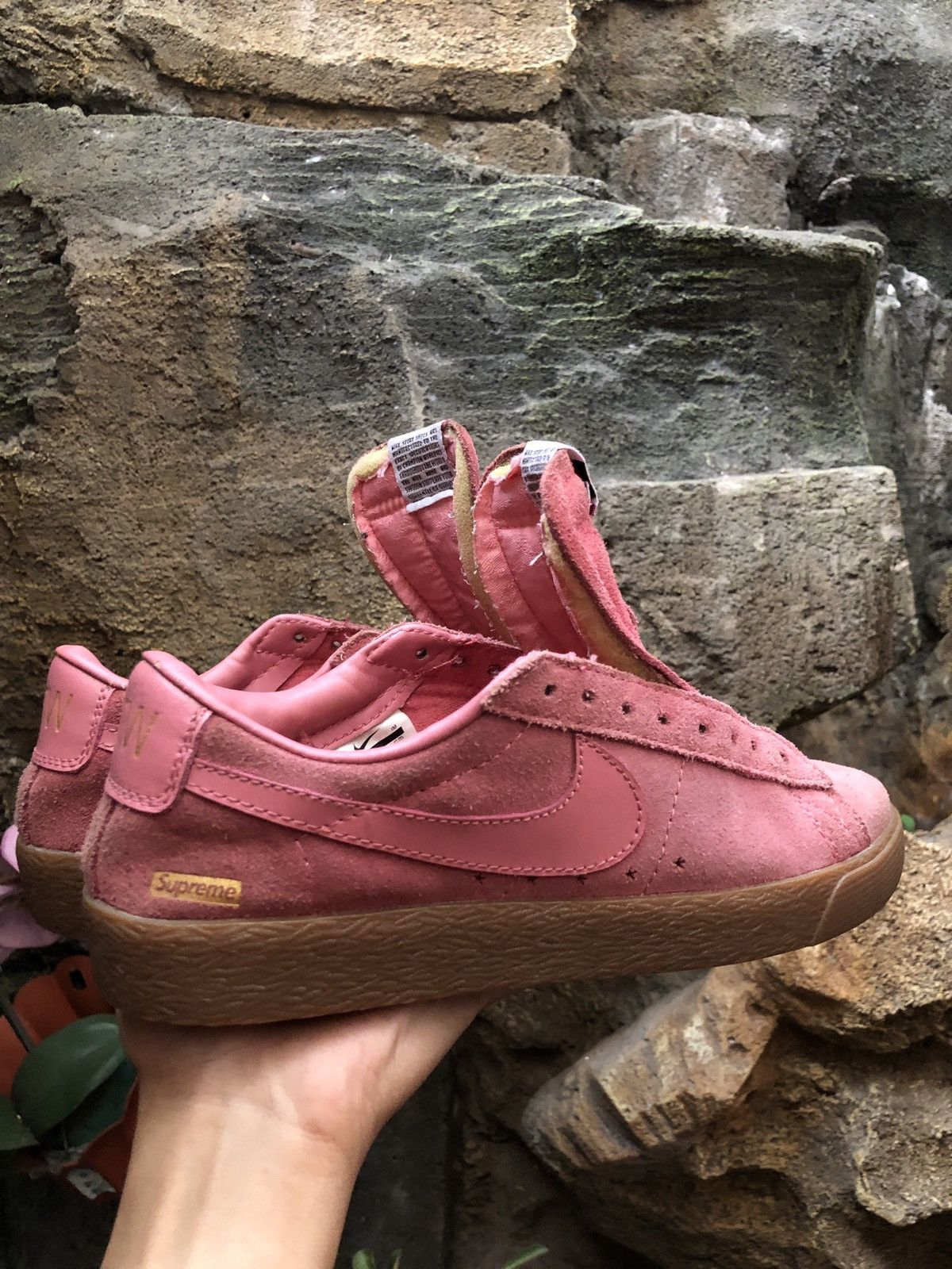 Nike Supreme Supreme x SB Blazer Low GT Desert Bloom 2016 Grailed