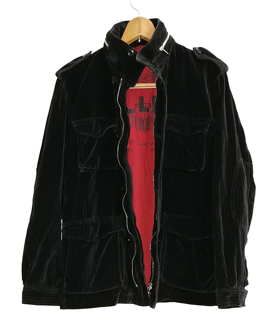 Japanese Brand × Seditionaries × Velvet Allix Design Wear Velvet Jacket Size US S / EU 44-46 / 1 - 5 Thumbnail