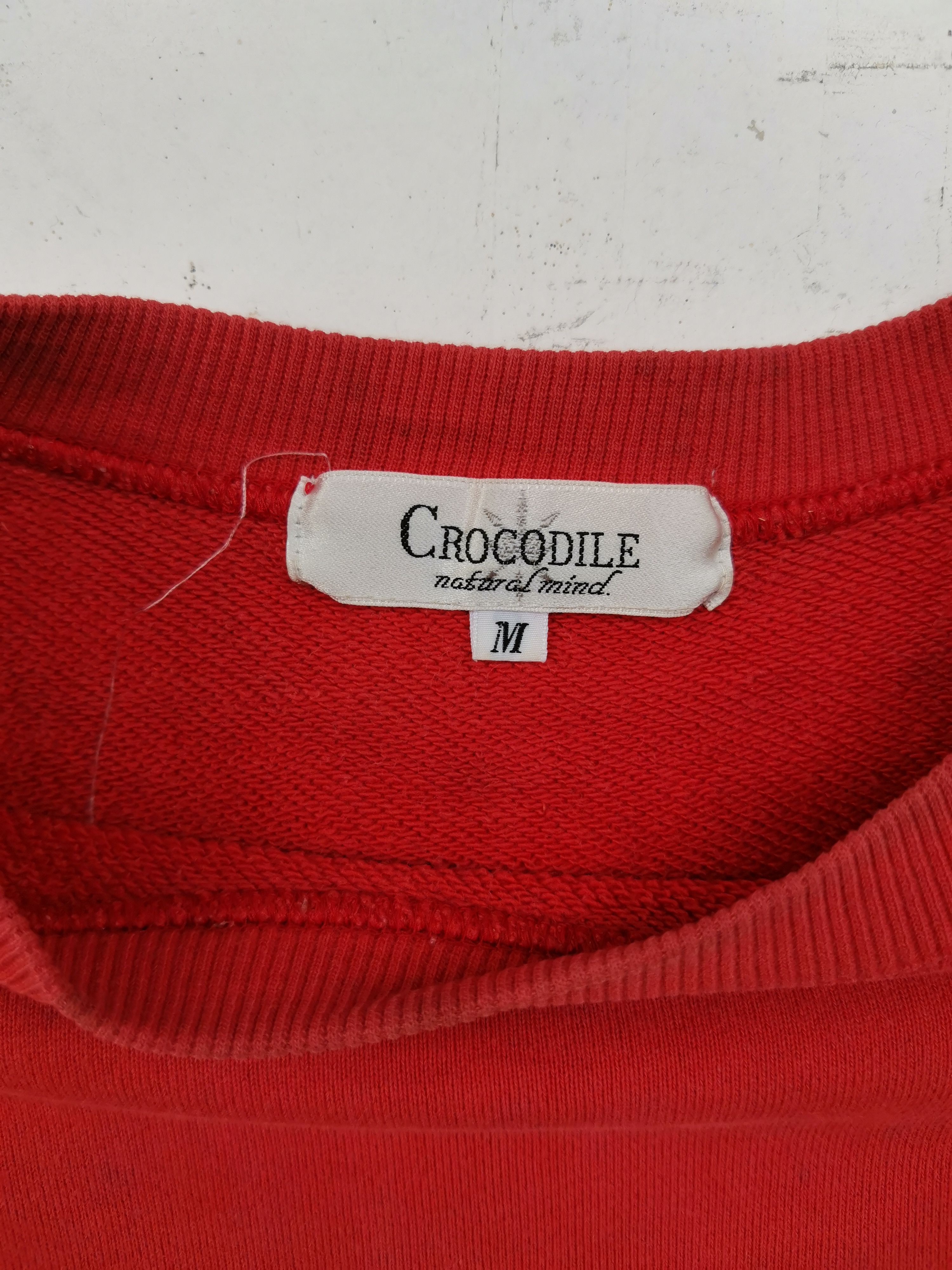 Japanese Brand Crocodile Natural Mind Sweatshirt Size US M / EU 48-50 / 2 - 4 Thumbnail