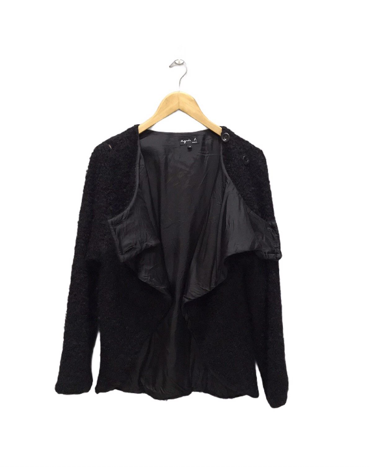 agnes b. Agnes B cross button sweater jacket Size US L / EU 52-54 / 3 - 7 Thumbnail