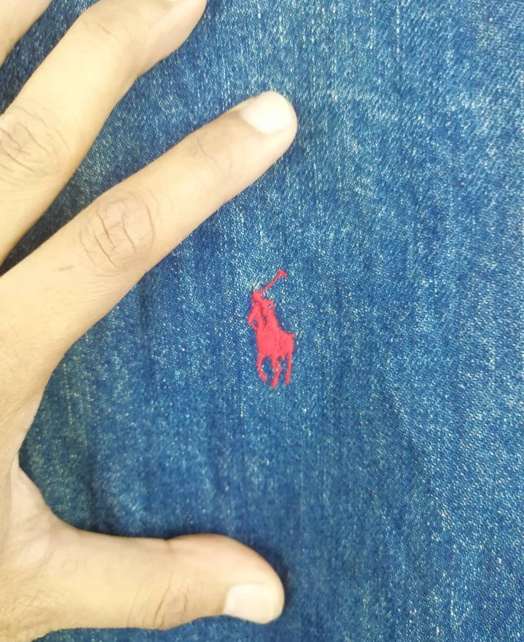 Polo Ralph Lauren × Ralph Lauren × Vintage Vintage Polo Ralph Lauren Denim Zip Jacket Jean Size US M / EU 48-50 / 2 - 3 Thumbnail