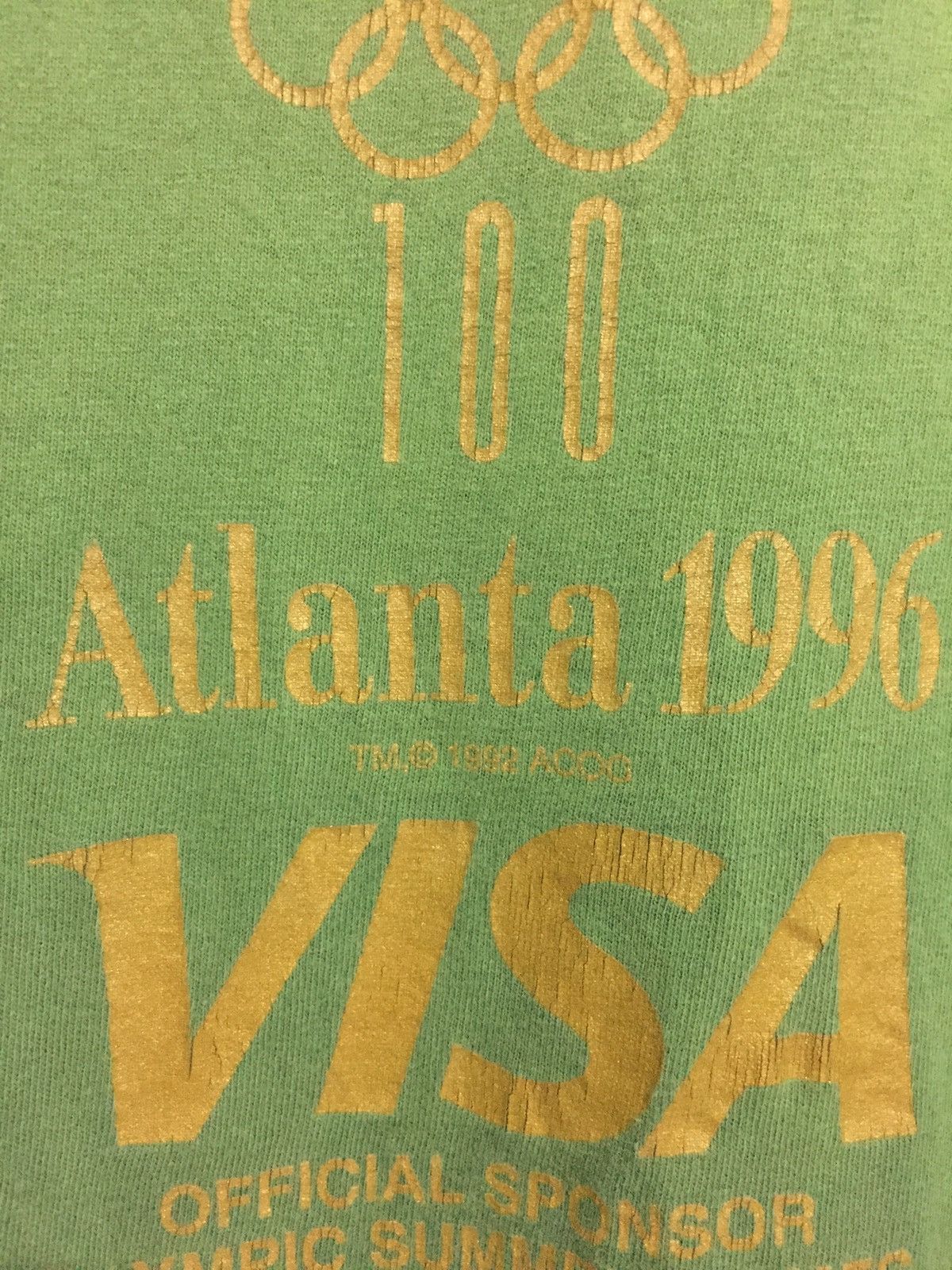 USA Olympics Vintage 1994 Summer Olympic Atlanta 1996 Tee Size US M / EU 48-50 / 2 - 3 Thumbnail