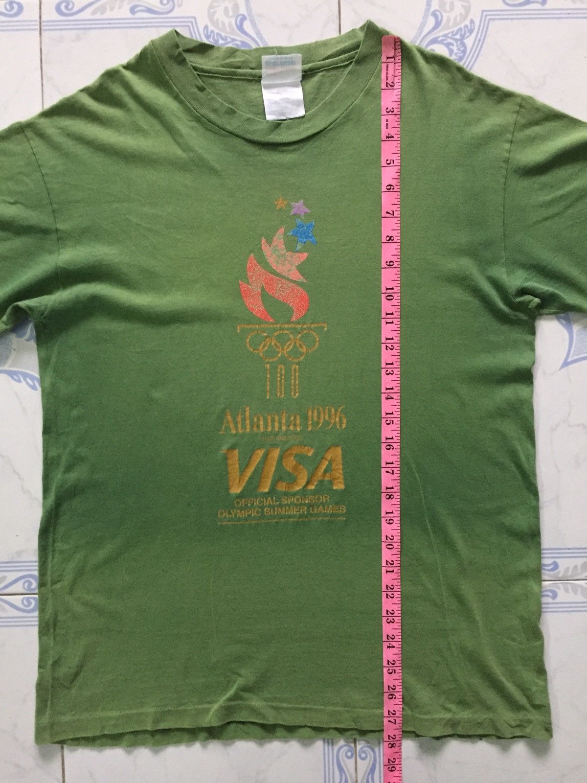 USA Olympics Vintage 1994 Summer Olympic Atlanta 1996 Tee Size US M / EU 48-50 / 2 - 13 Thumbnail