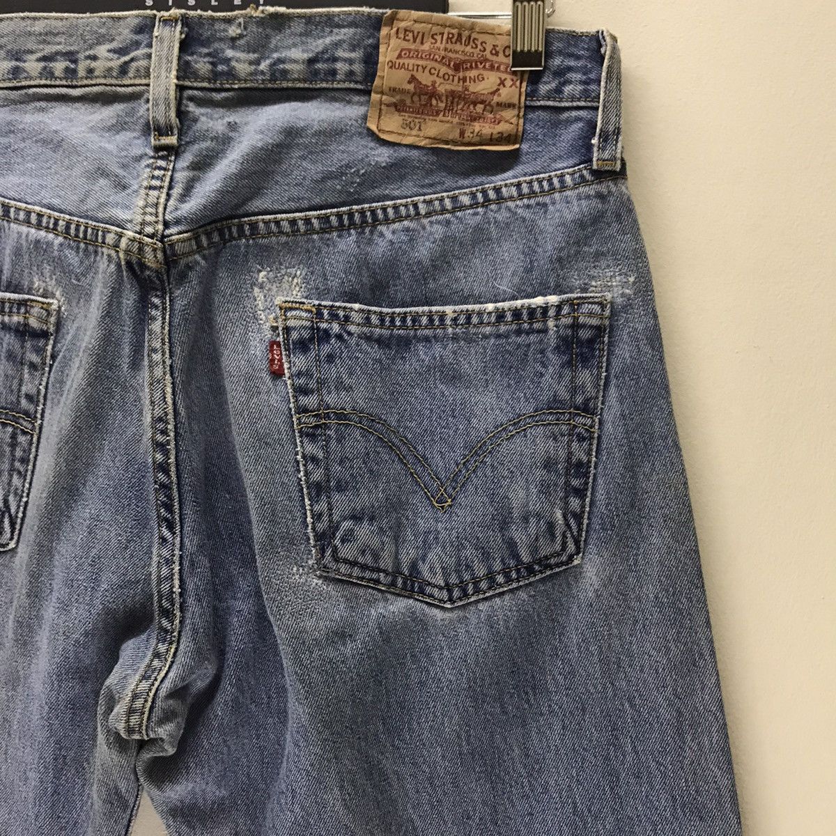 Levi's Vintage Y2K Levi’s 501 denim jeans Size US 34 / EU 50 - 13 Thumbnail