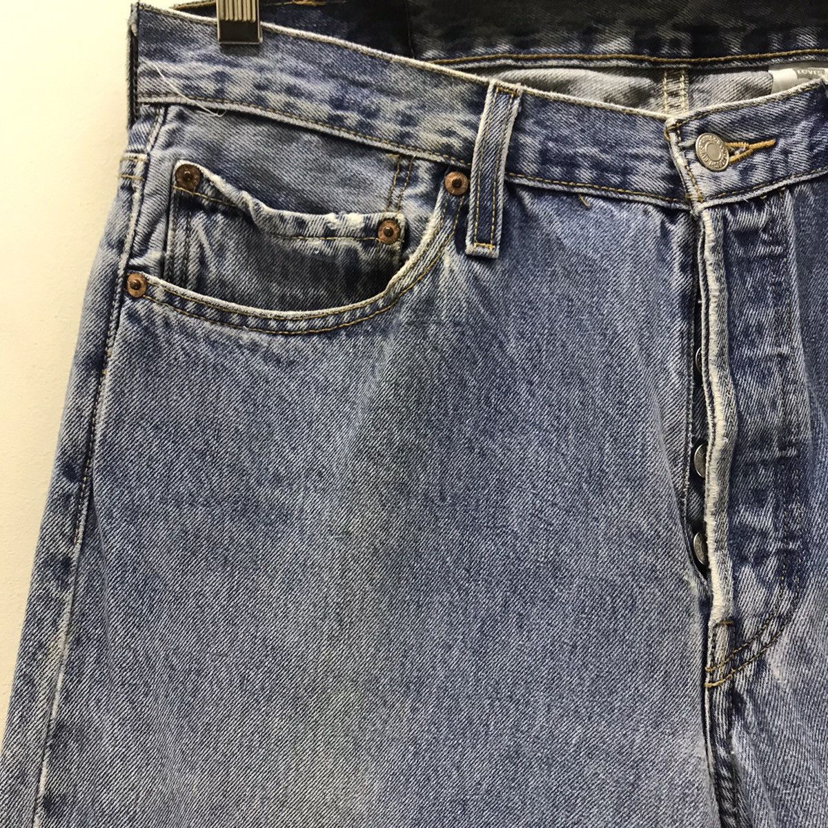 Levi's Vintage Y2K Levi’s 501 denim jeans Size US 34 / EU 50 - 5 Thumbnail