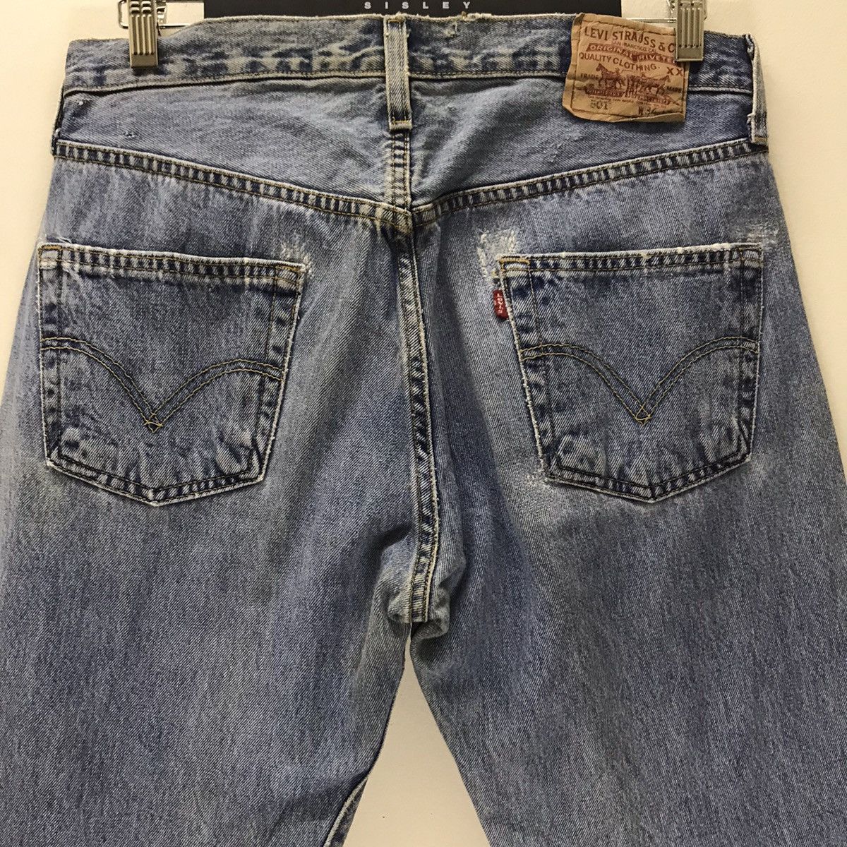 Levi's Vintage Y2K Levi’s 501 denim jeans Size US 34 / EU 50 - 3 Thumbnail