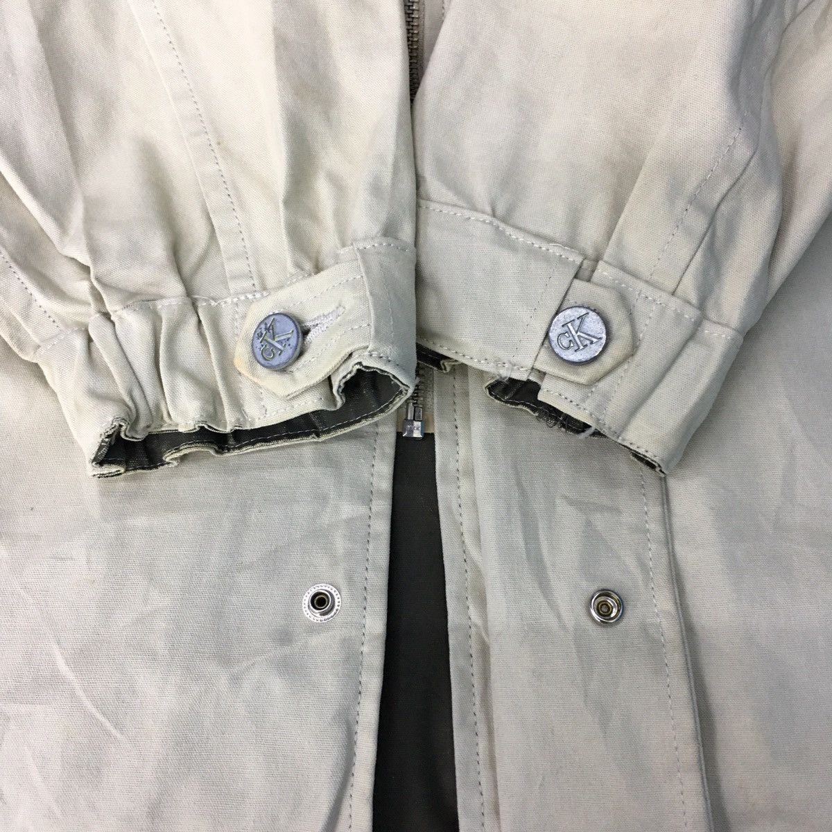 Calvin Klein CALVIN KLEIN Hoodie Parka Zipper Size US M / EU 48-50 / 2 - 6 Thumbnail