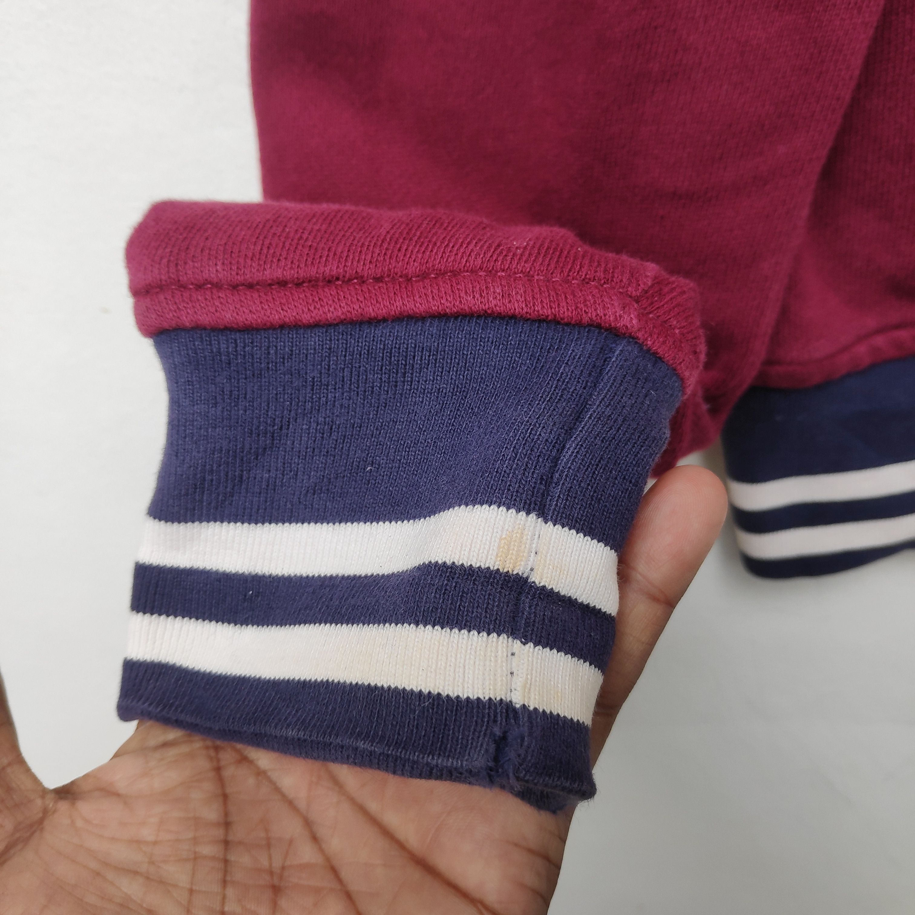 Polo Ralph Lauren × Ralph Lauren × Vintage Vintage POLO RALPH LAUREN Varsity Jacket Medium Maroon Size US M / EU 48-50 / 2 - 7 Thumbnail