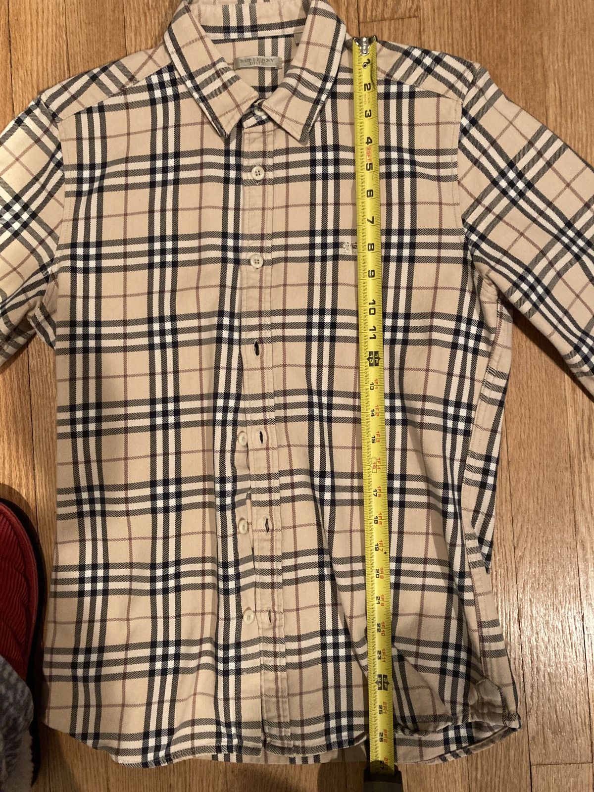 Burberry × Vintage Vintage Burberry Button Up Flannel Size US M / EU 48-50 / 2 - 7 Thumbnail