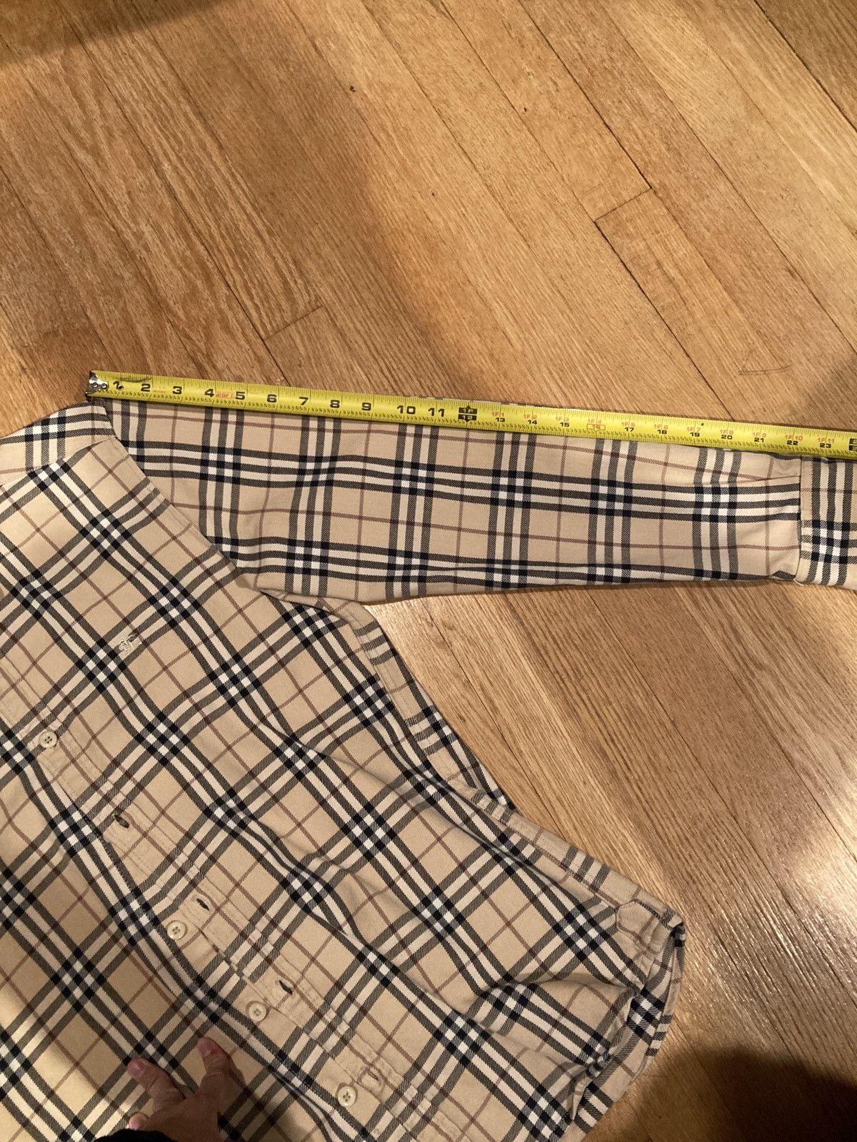 Burberry × Vintage Vintage Burberry Button Up Flannel Size US M / EU 48-50 / 2 - 11 Thumbnail