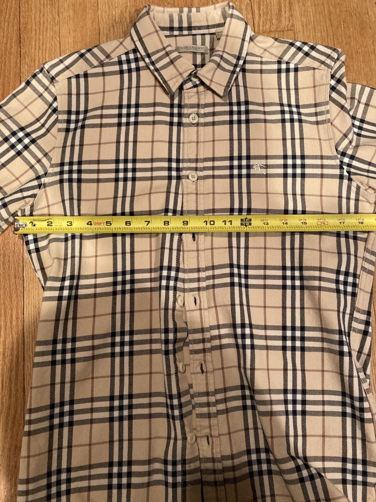 Burberry × Vintage Vintage Burberry Button Up Flannel Size US M / EU 48-50 / 2 - 9 Thumbnail