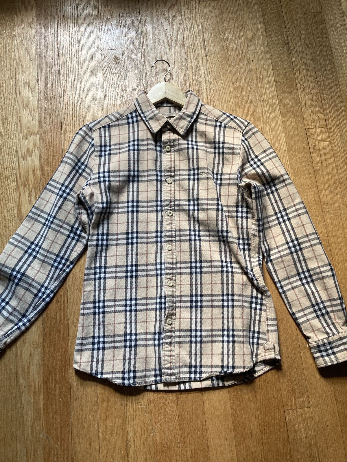 Burberry × Vintage Vintage Burberry Button Up Flannel Size US M / EU 48-50 / 2 - 1 Thumbnail