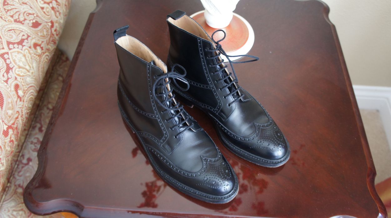 Crockett & Jones Lindrick Wingtip Boot UK8.5 Grailed