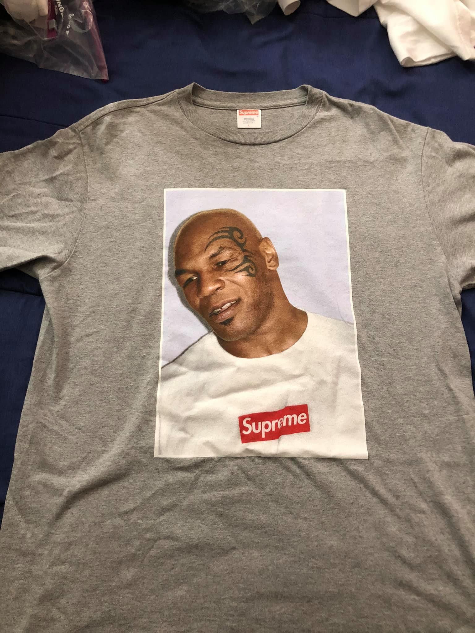 Supreme Mike Tyson T Shirt Tee Black size Medium