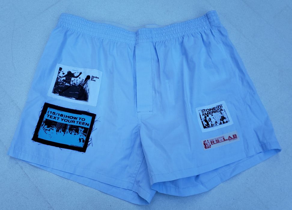 Raf Simons NWT SS20 Patch Boxer Shorts | Grailed
