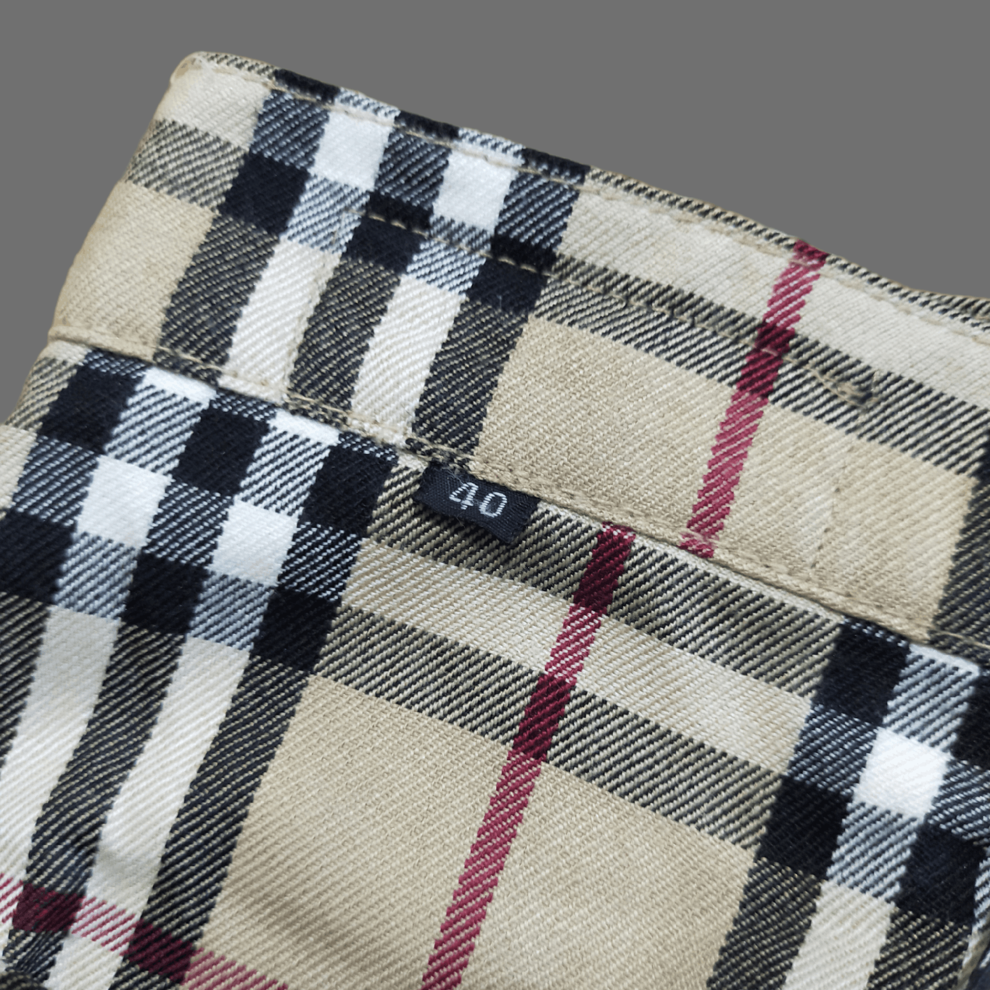 Burberry Vintage Big Size Nova Check Trousers Size US 40 / EU 56 - 4 Thumbnail