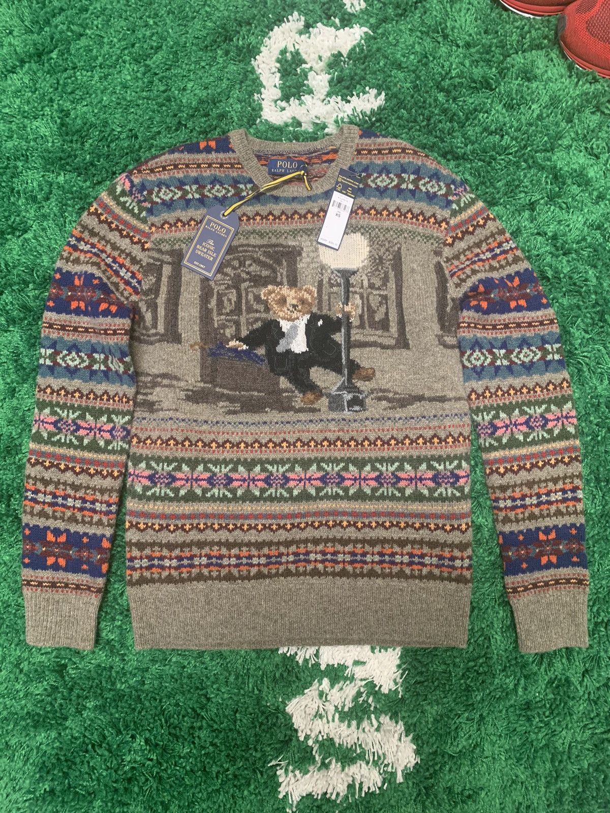 Polo bear isle sweater clearance