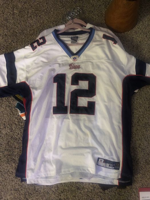 New England Patriots Tom Brady #12 Football-NFL Reebok Jersey SizeXL