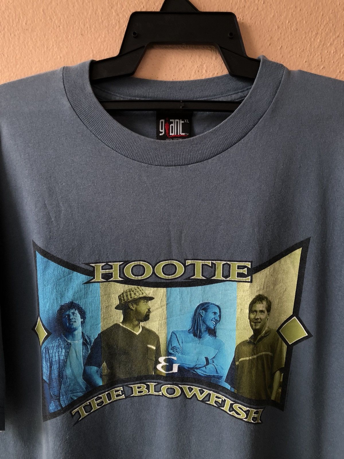 Band Tees × Vintage Vintage 90s HOOTIE & THE BLOWFISH Tour Promo 