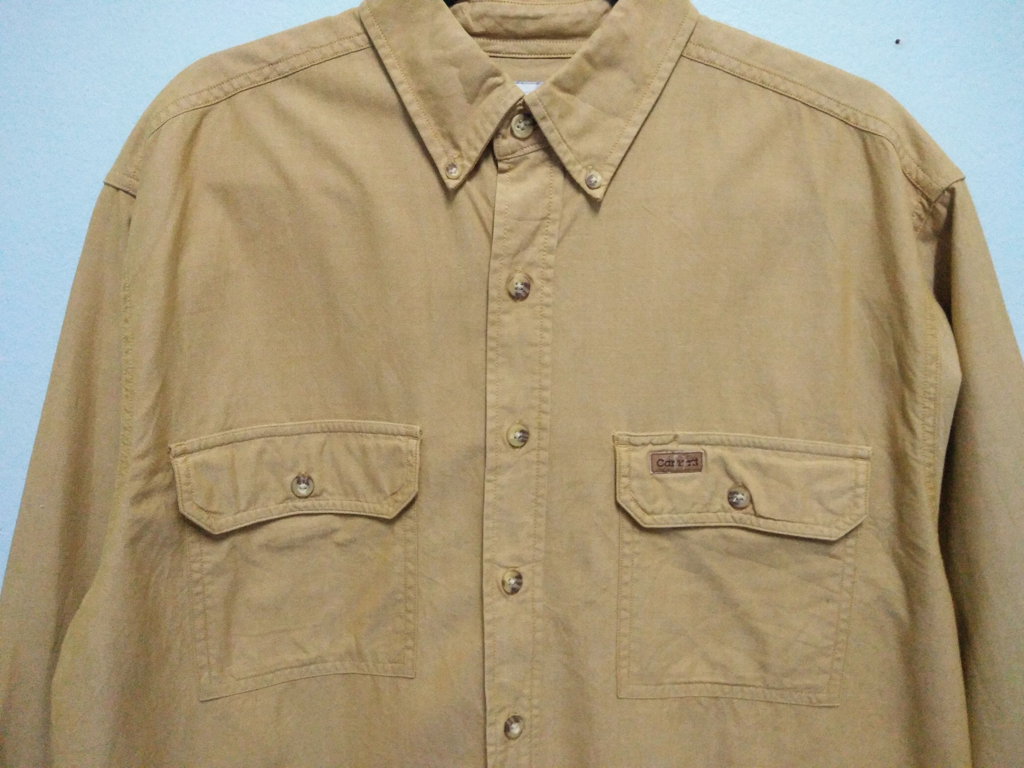 Carhartt × Vintage Vintage Carhartt Button-up Western Shirt Size US M / EU 48-50 / 2 - 2 Thumbnail
