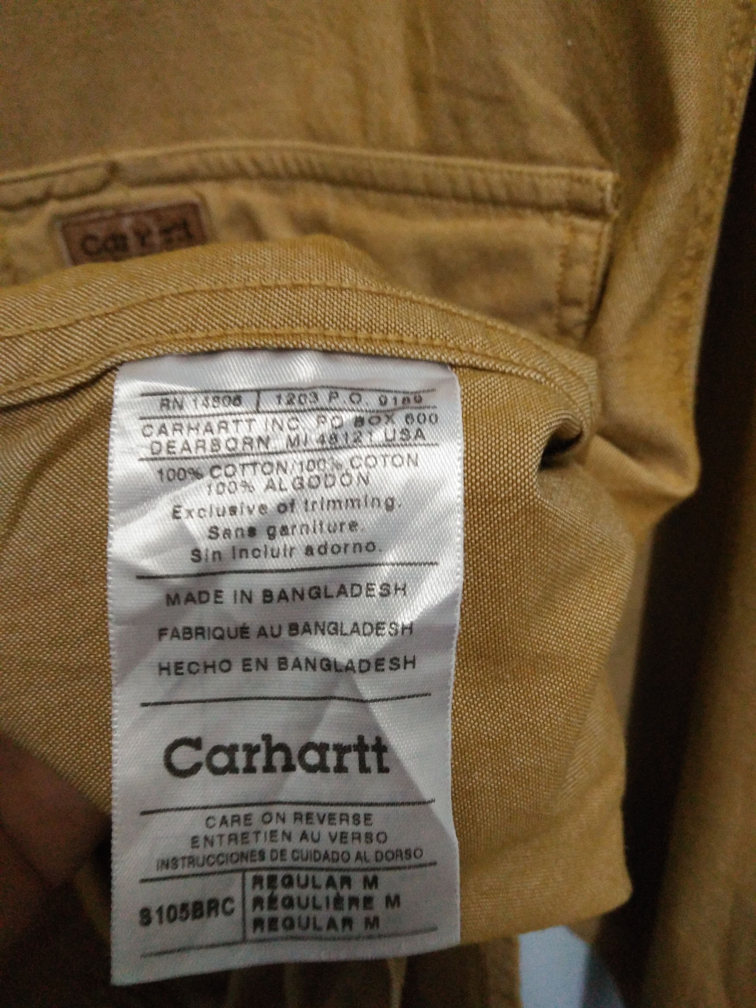 Carhartt × Vintage Vintage Carhartt Button-up Western Shirt Size US M / EU 48-50 / 2 - 6 Thumbnail