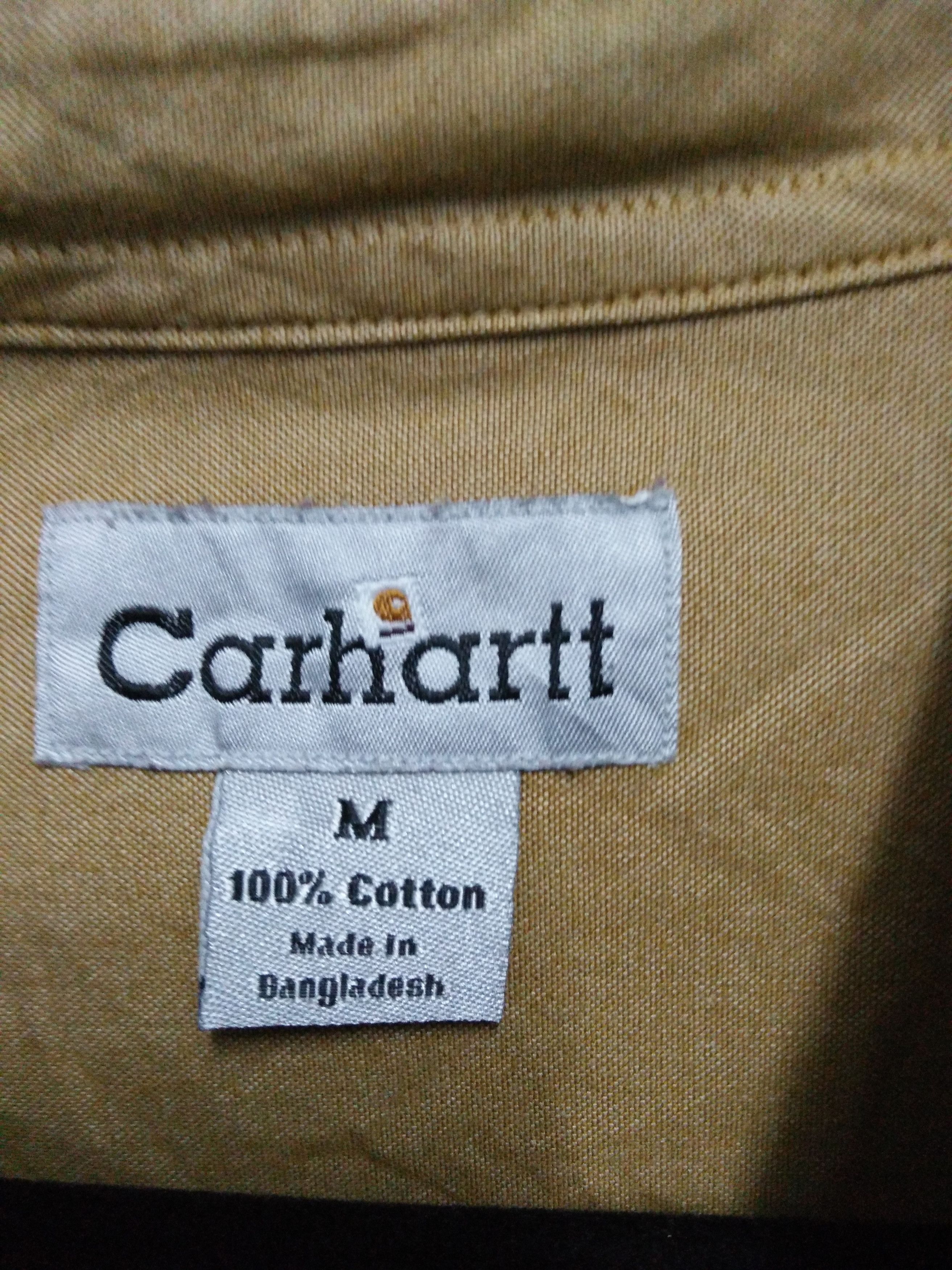 Carhartt × Vintage Vintage Carhartt Button-up Western Shirt Size US M / EU 48-50 / 2 - 5 Thumbnail