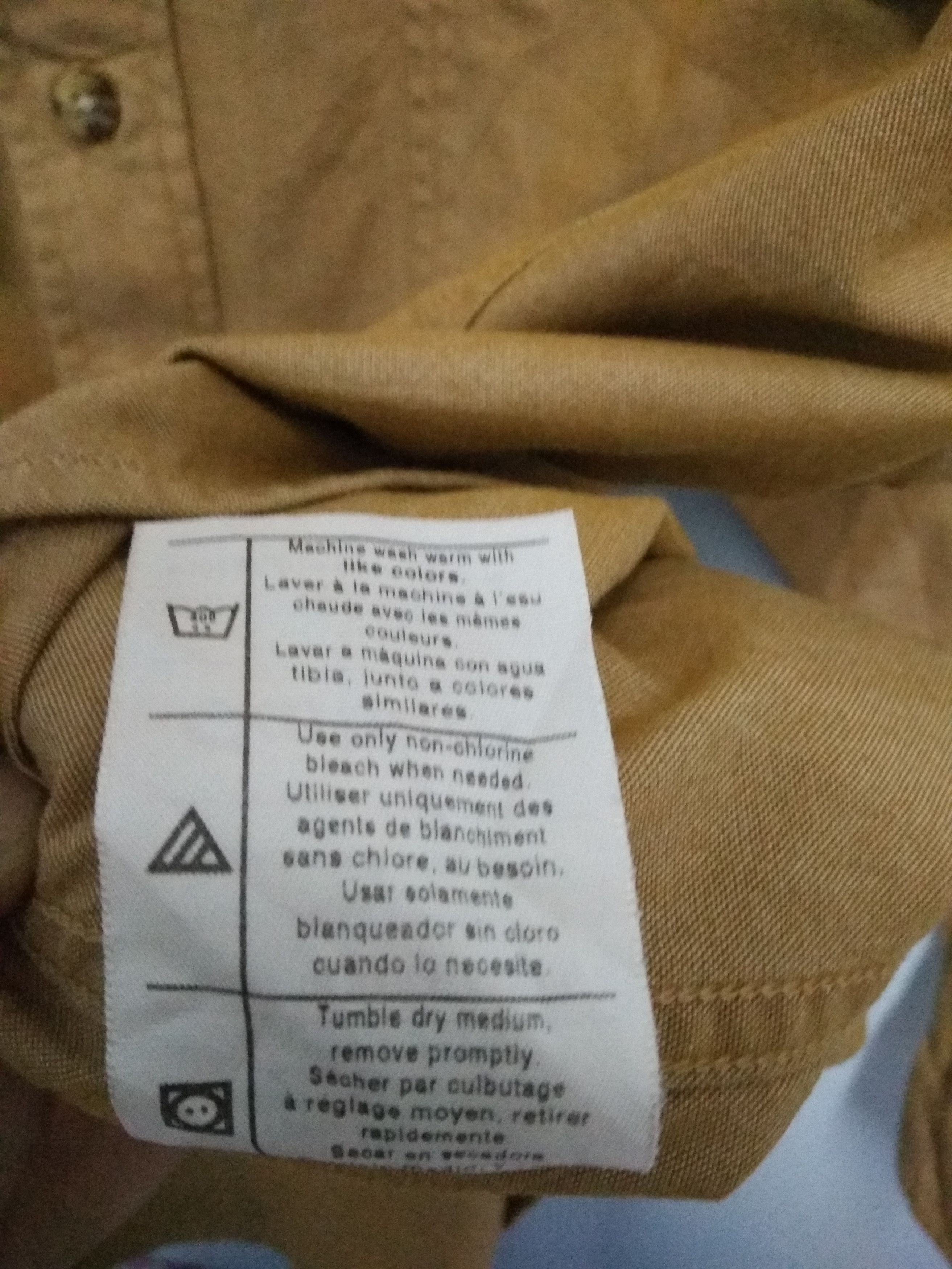 Carhartt × Vintage Vintage Carhartt Button-up Western Shirt Size US M / EU 48-50 / 2 - 7 Thumbnail