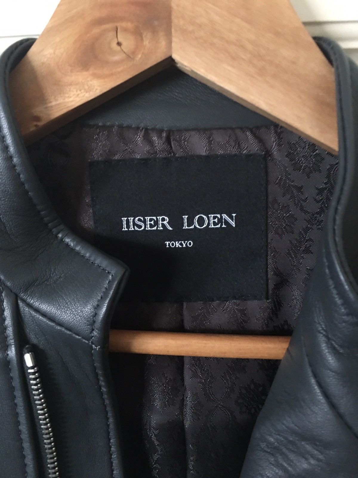 Japanese Brand IISER LOEN Lamb Leather Jacket Size US S / EU 44-46 / 1 - 6 Thumbnail