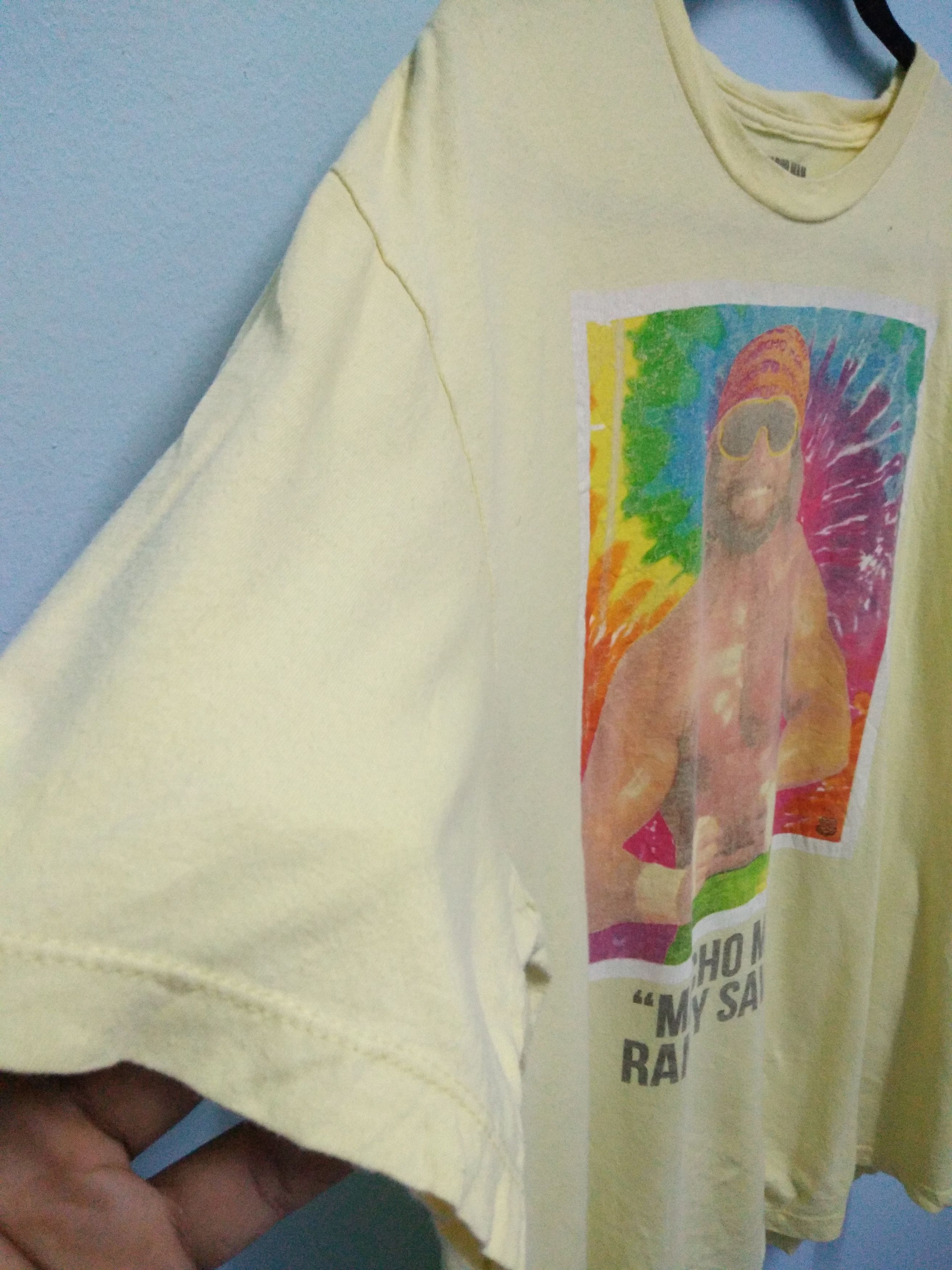 Other × WWE × WWF Macho Man Randy Savage Rare Design Tshirt Size US XL / EU 56 / 4 - 4 Thumbnail