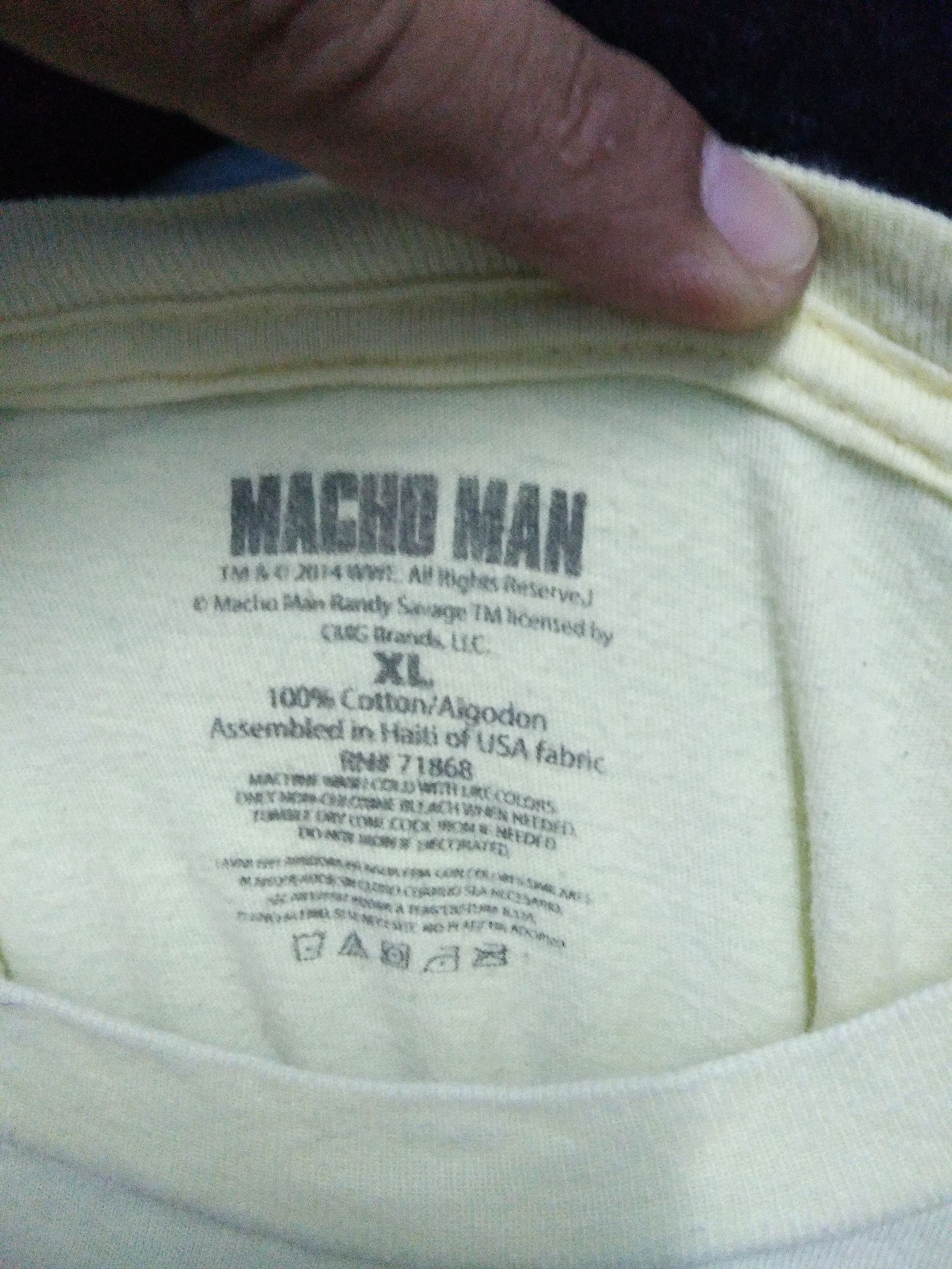 Other × WWE × WWF Macho Man Randy Savage Rare Design Tshirt Size US XL / EU 56 / 4 - 3 Thumbnail