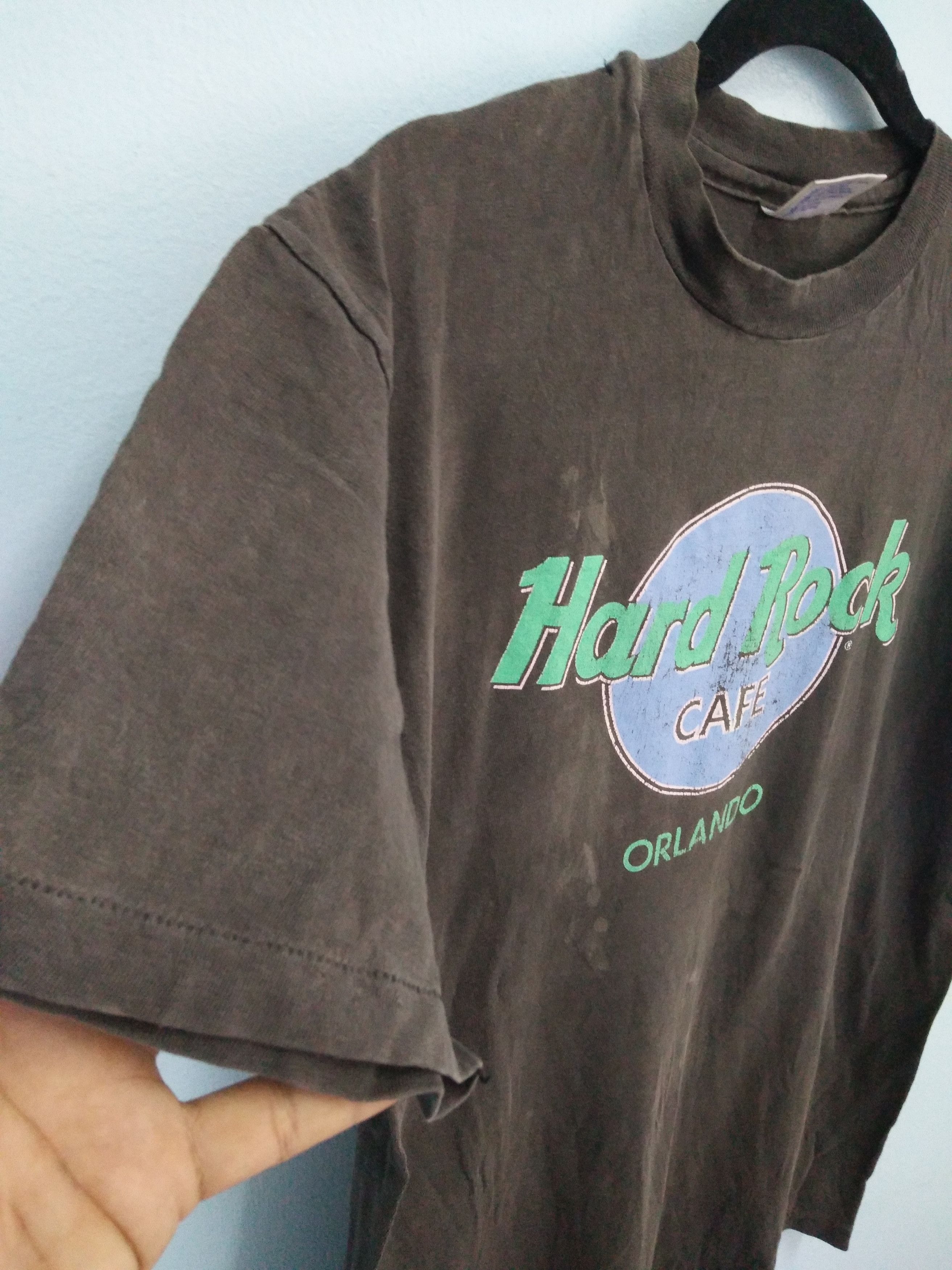 Hard Rock Cafe × Vintage Vintage Hard Rock Cafe Orlando T-Shirt Made in USA Size US L / EU 52-54 / 3 - 6 Thumbnail
