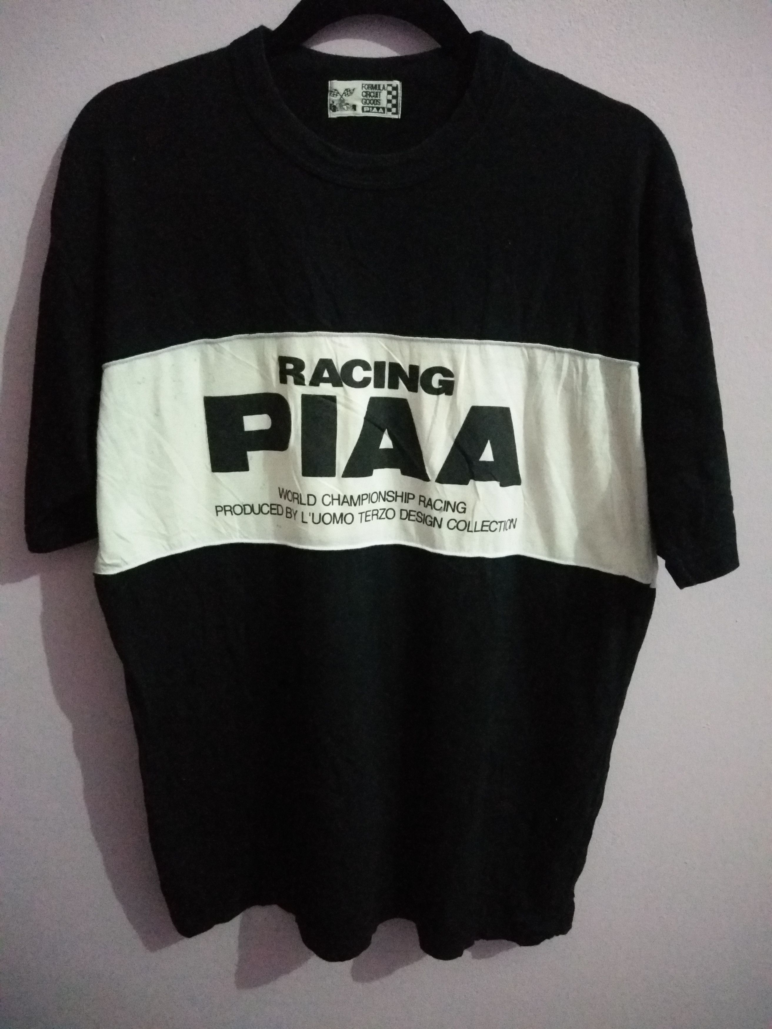 Sierra × Vintage Rare PIAA Racing Motorsport Formula 1 Grandprix Tshirt Size US XL / EU 56 / 4 - 1 Thumbnail