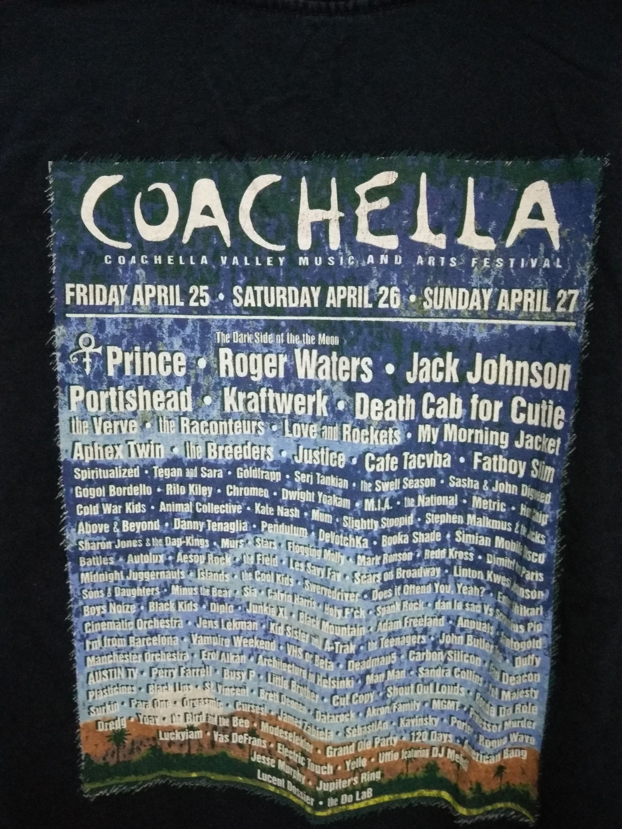 Band Tees RAre Coachella Valley Art and Music Festival Band Tshit Size US M / EU 48-50 / 2 - 4 Thumbnail