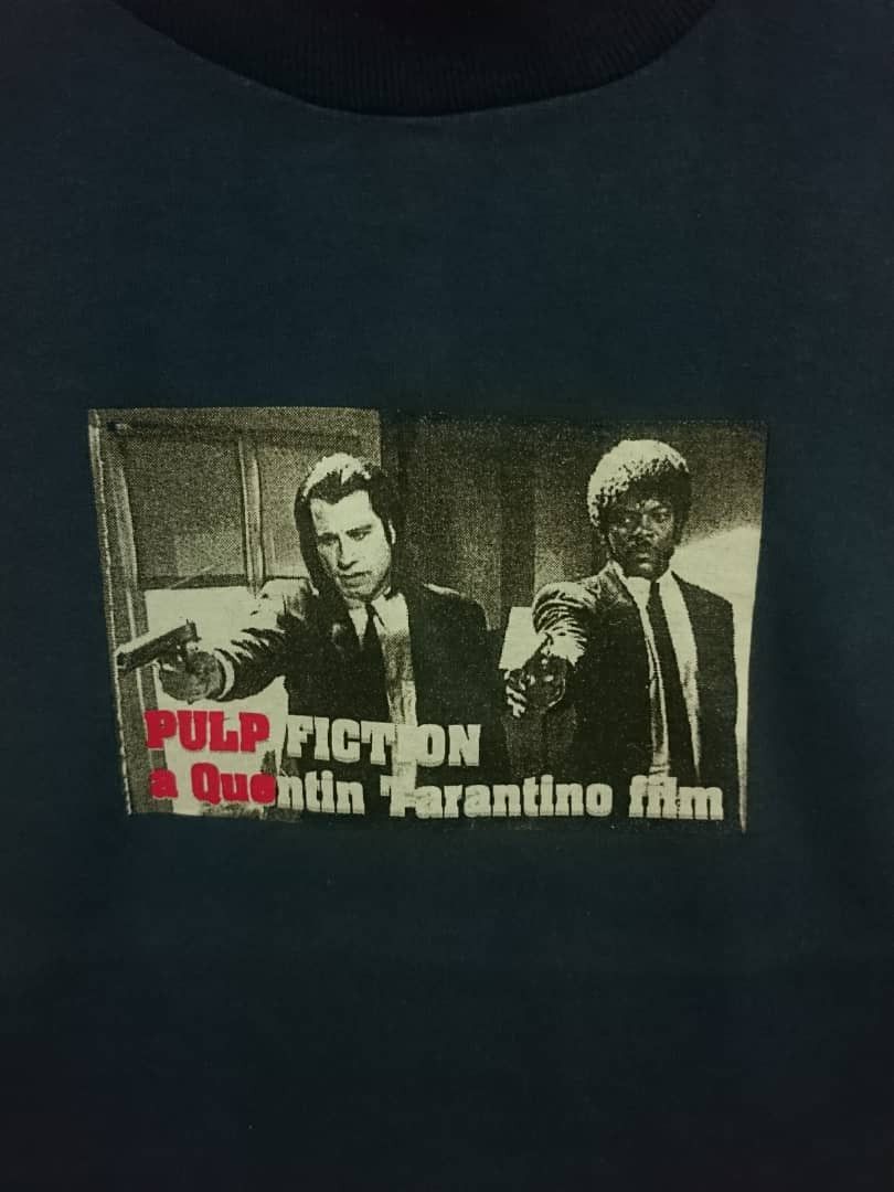 Fruit Of The Loom × Vintage Vintage Pulp Fiction A Quentin Tarantino Film Shirt Size US S / EU 44-46 / 1 - 2 Thumbnail