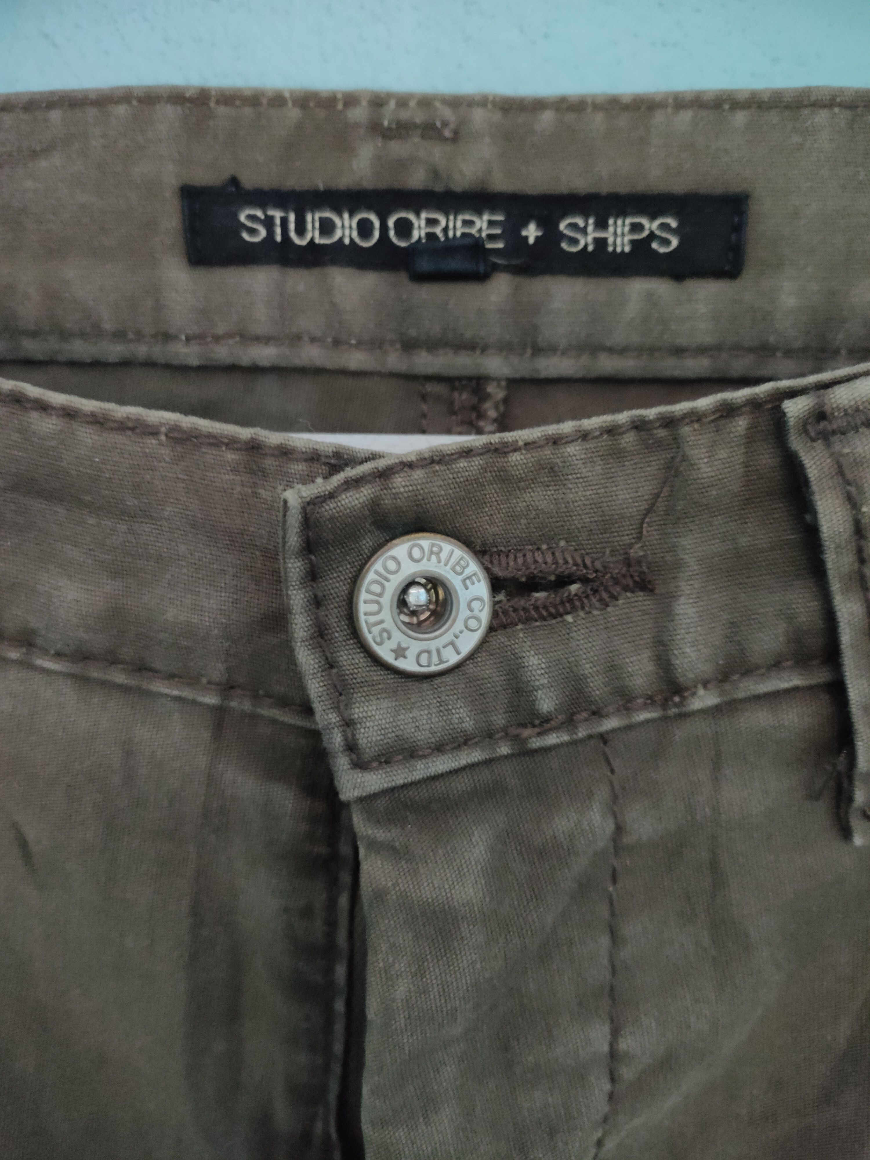 SHIPS SHIPS x STUDIO ORIBE cargo slim fit pants Size US 31 - 3 Thumbnail