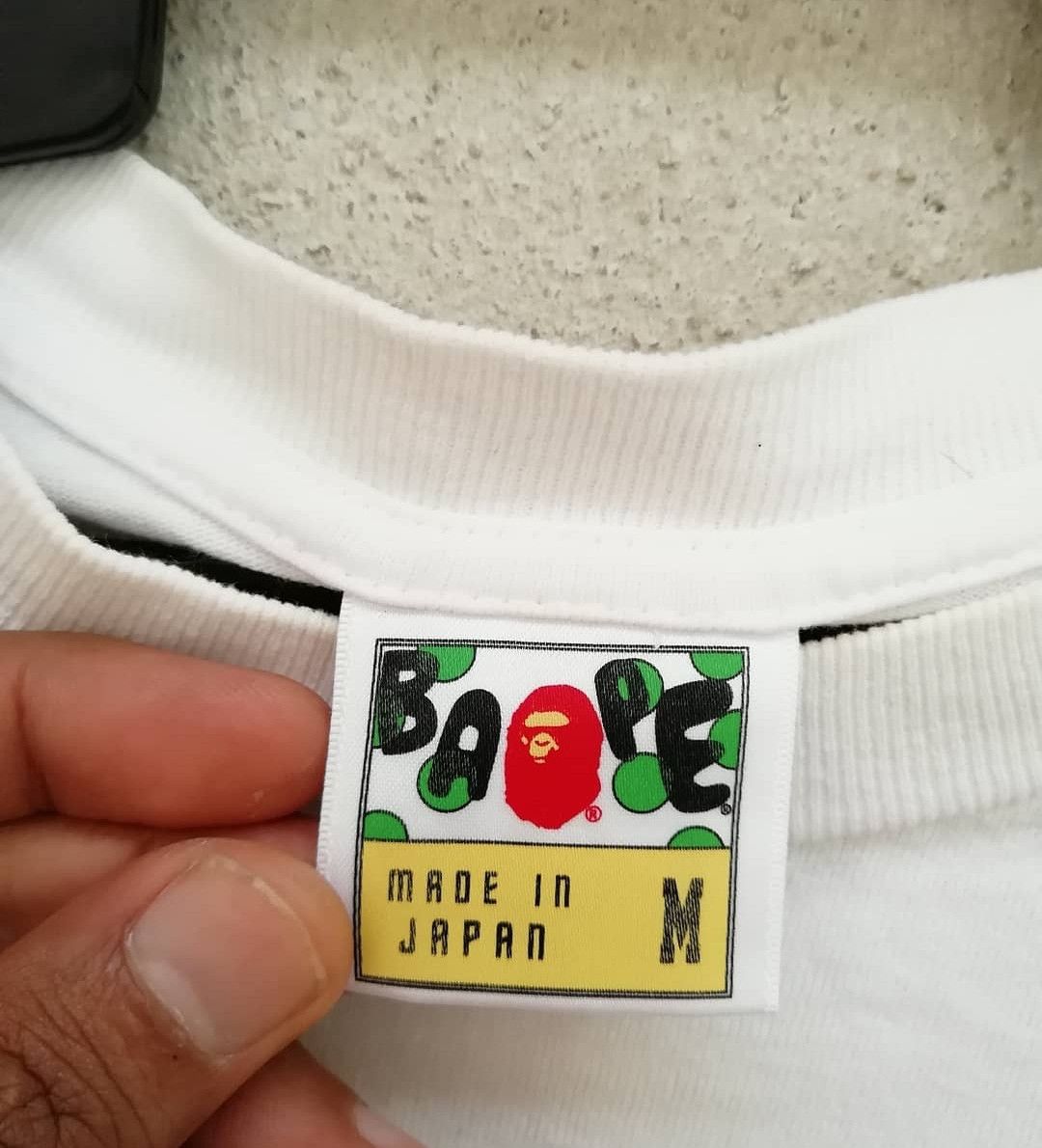 Bape × Vintage × Wtaps BAPE x wtaps Ursus White Tee Size US M / EU 48-50 / 2 - 6 Thumbnail